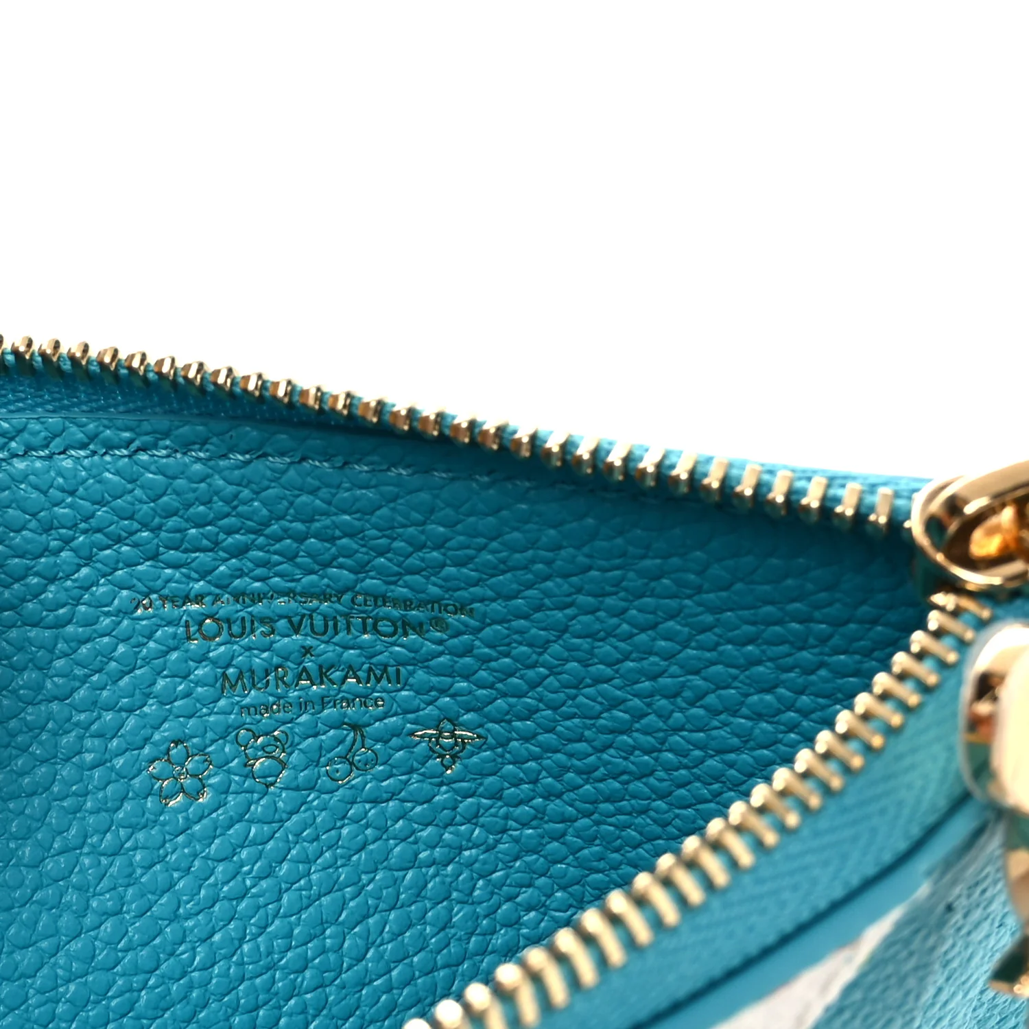 LV X TM Monogram Romy Card Holder Kabira Blue - Image 6