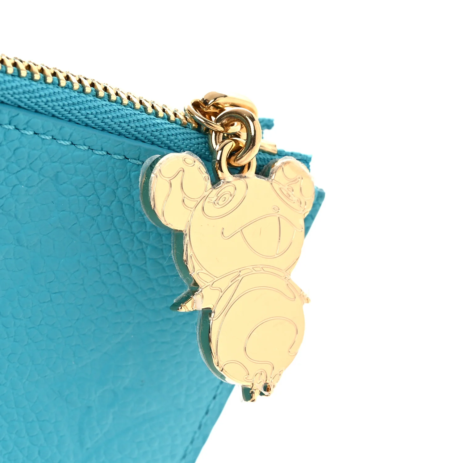 LV X TM Monogram Romy Card Holder Kabira Blue - Image 7