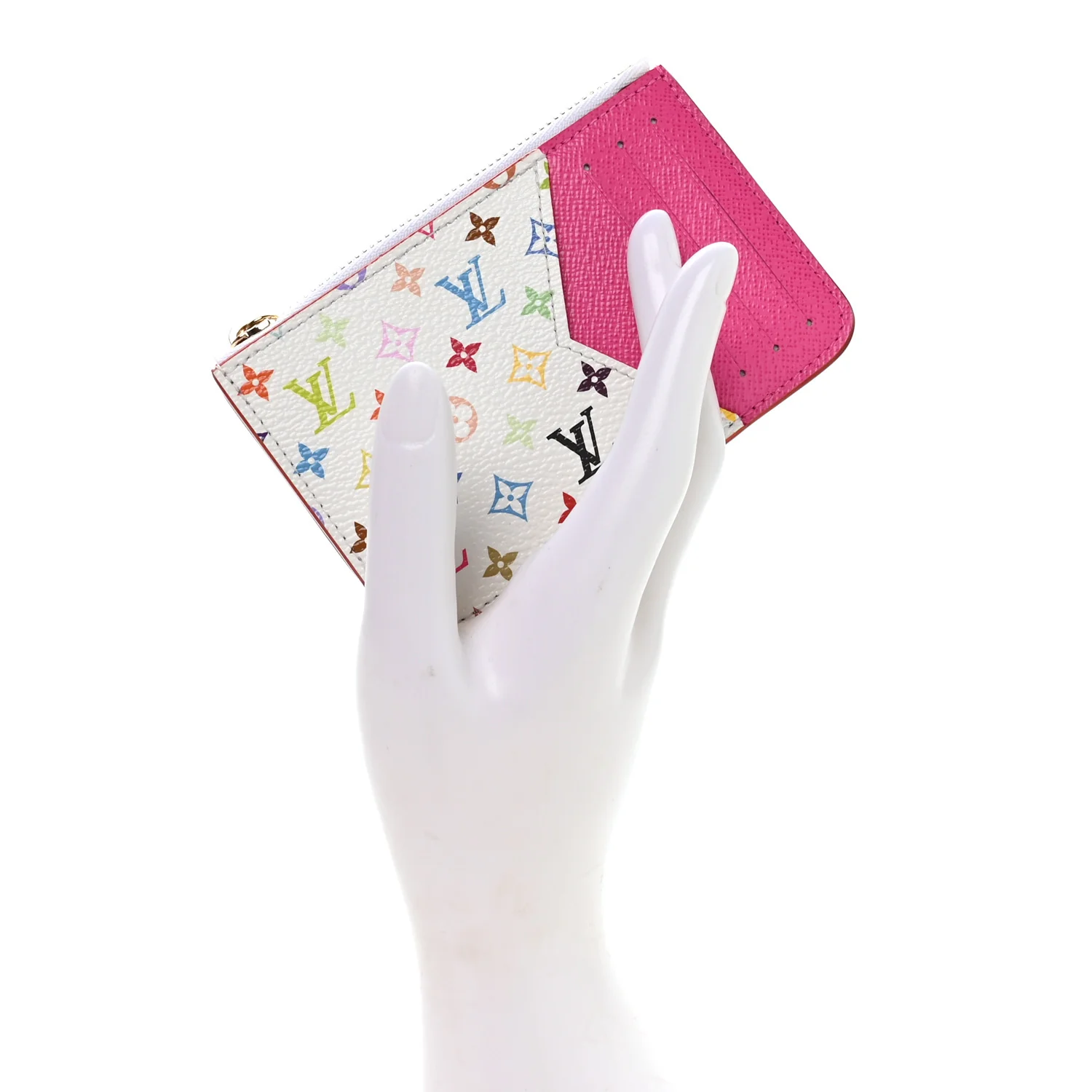 LV X TM Monogram Romy Card Holder Kawaii Pink - Image 2