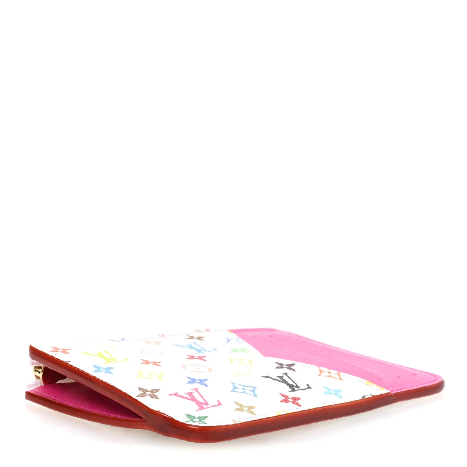 LV X TM Monogram Romy Card Holder Kawaii Pink - Image 4
