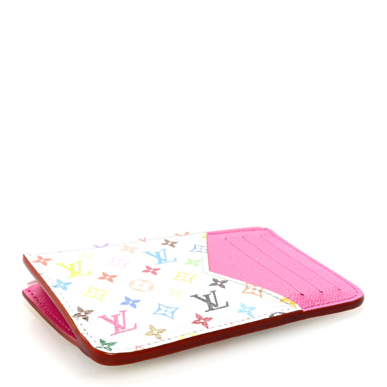 LV X TM Monogram Romy Card Holder Kawaii Pink - Image 4