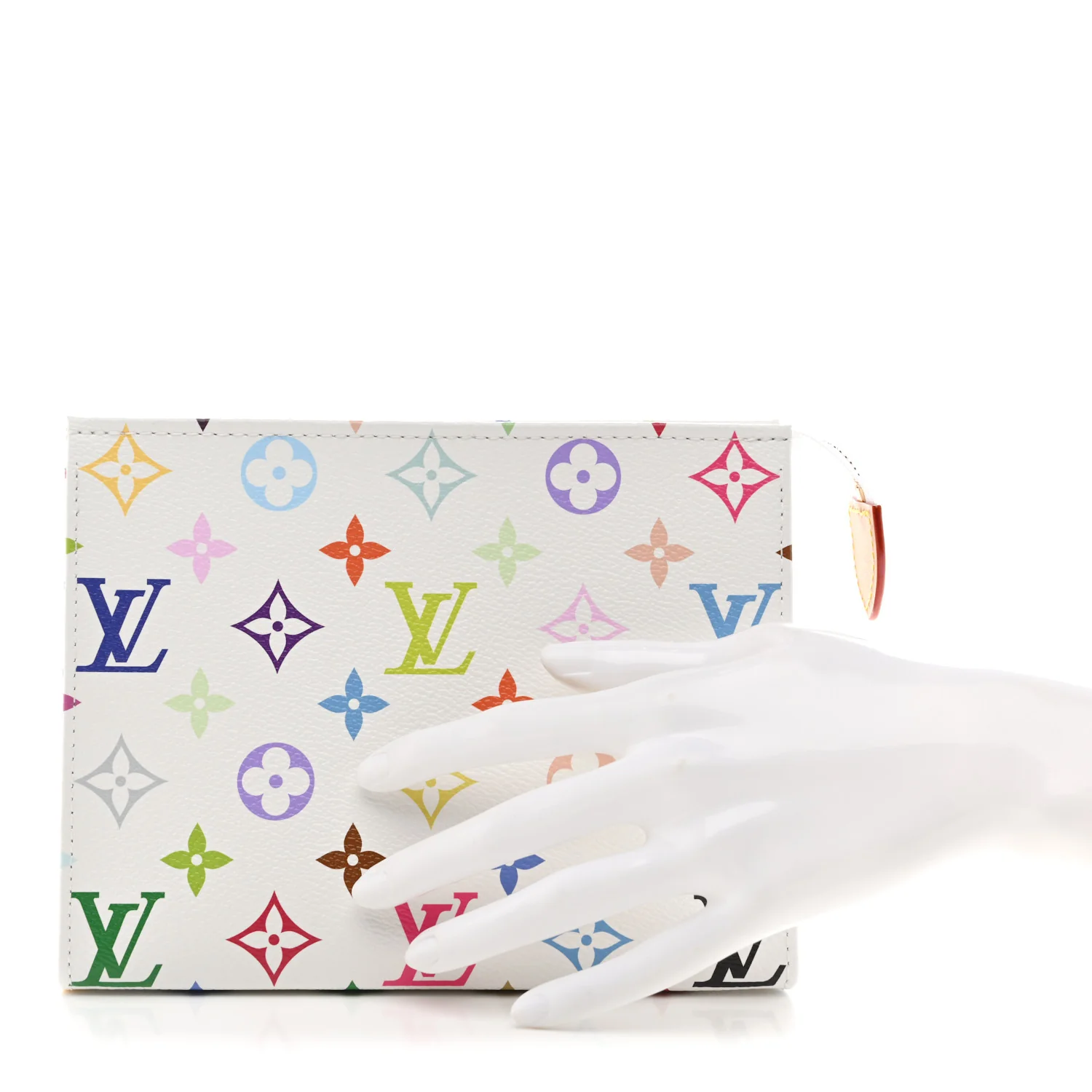 LV X TM Monogram Toiletry Pouch 19 White - Image 2