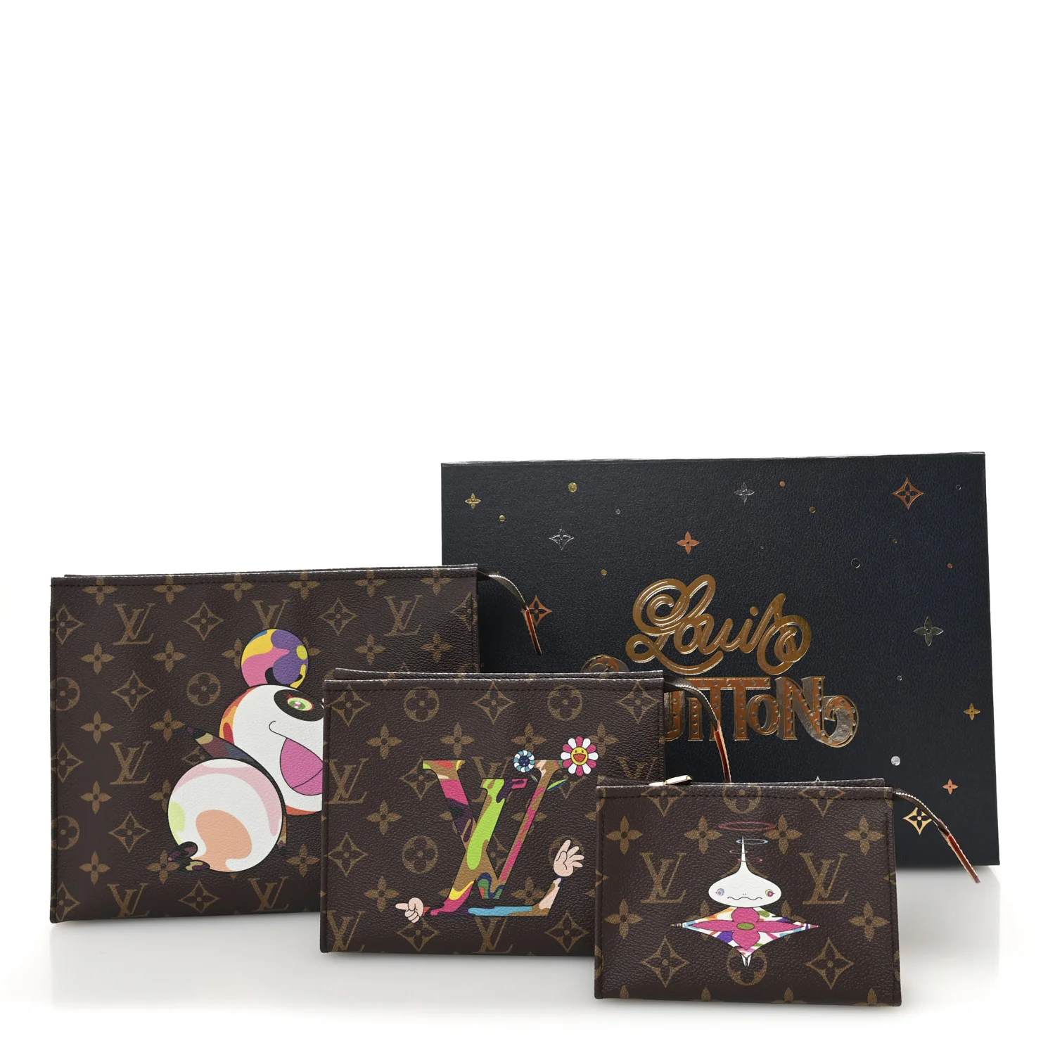 LV X TM Monogram Trio Toiletry Pouch Set - Image 10