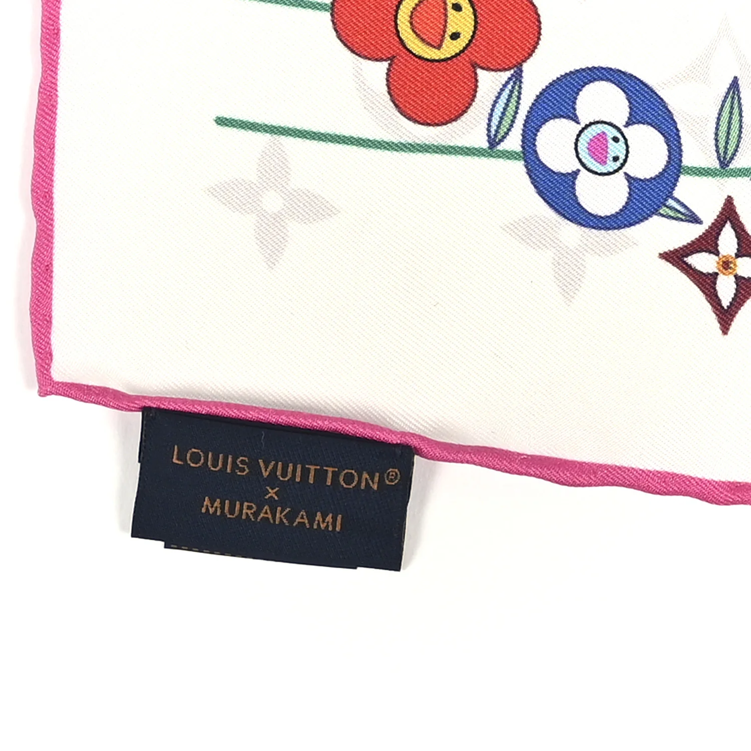 LV X TM Silk Superflat Monogram Bandeau White - Image 6
