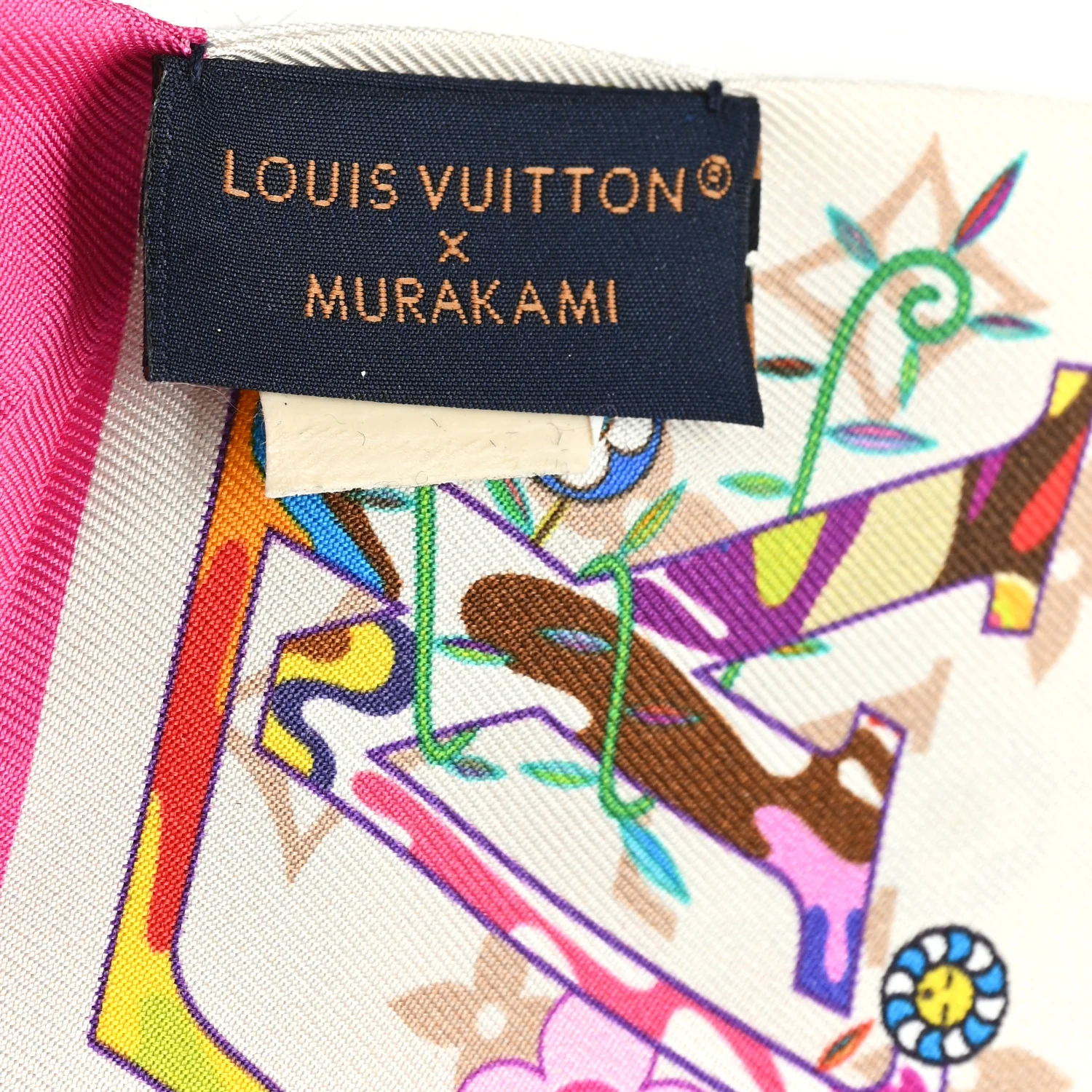 LV X TM Silk Superflat Monogram Bandeau White - Image 3