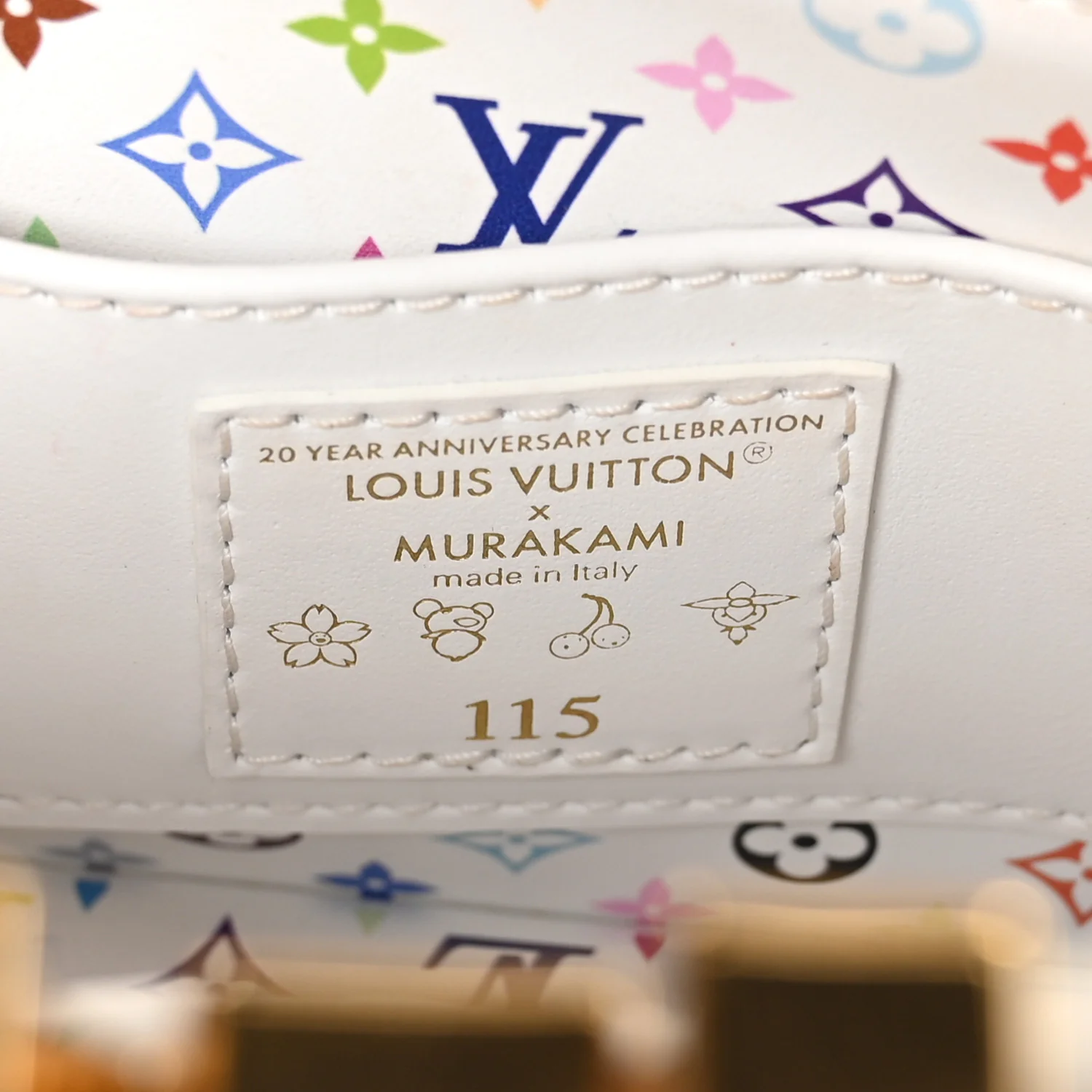 LV X TM Taurillon BB Capucines Blanc - Image 6