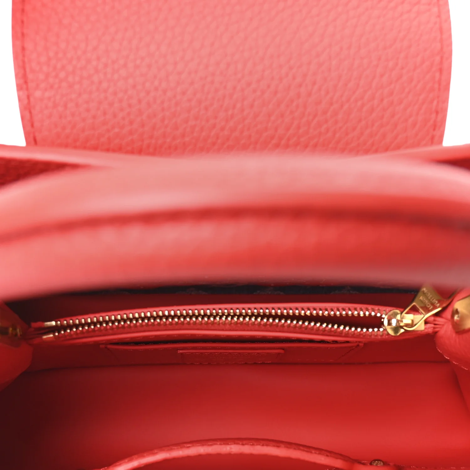 LV X TM Taurillon Cerises Capucines BB Rouge - Image 5