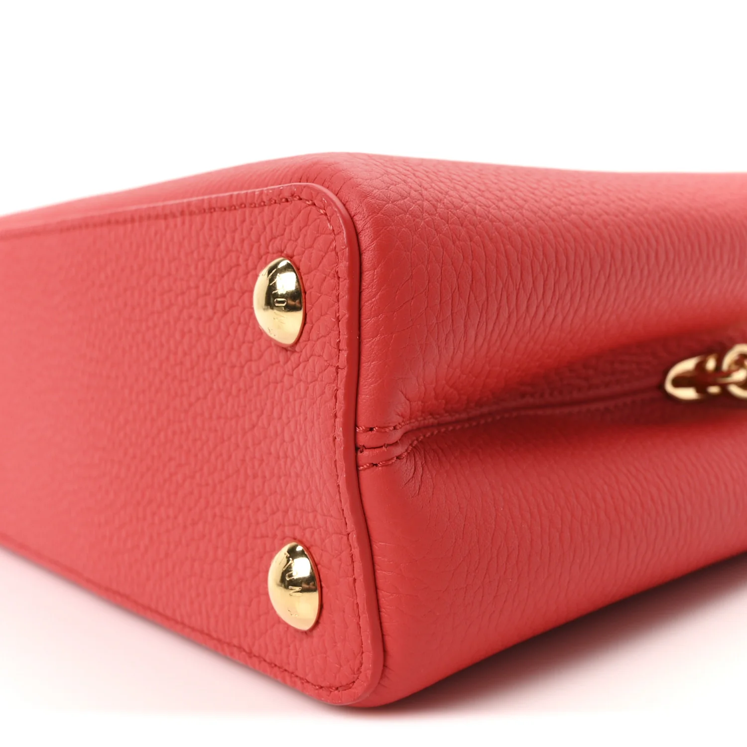 LV X TM Taurillon Cerises Capucines BB Rouge - Image 9