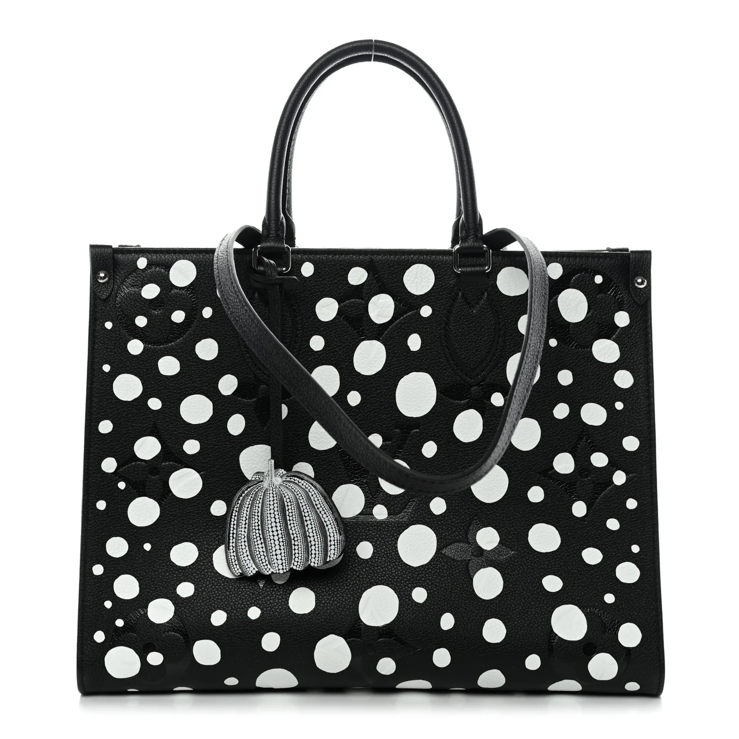 LV X YK Empreinte Monogram Giant Onthego MM Black