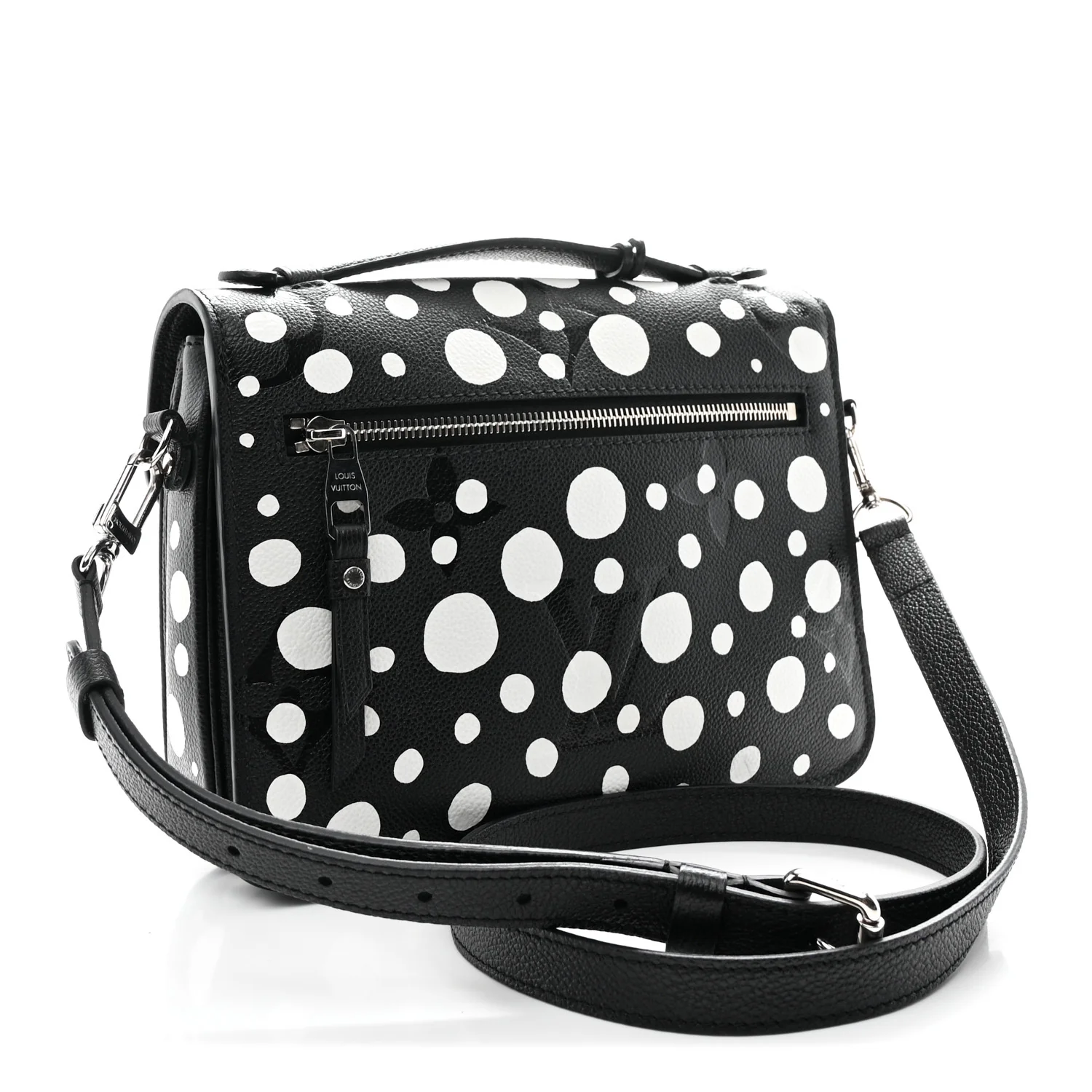 LV X YK Empreinte Monogram Giant Pochette Metis Black - Image 3