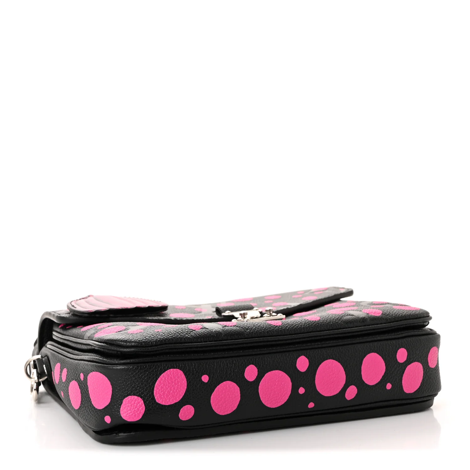 LV x YK Empreinte Monogram Giant Pochette Metis Black Fuchsia - Image 4