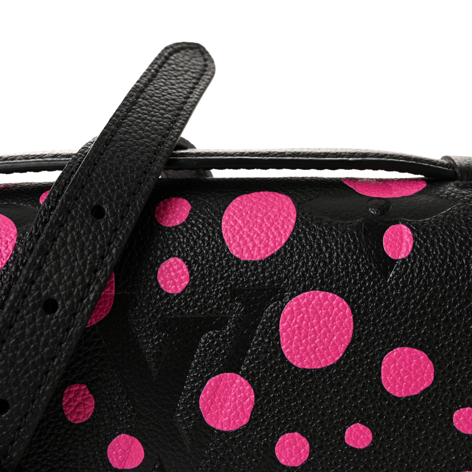 LV x YK Empreinte Monogram Giant Pochette Metis Black Fuchsia - Image 7