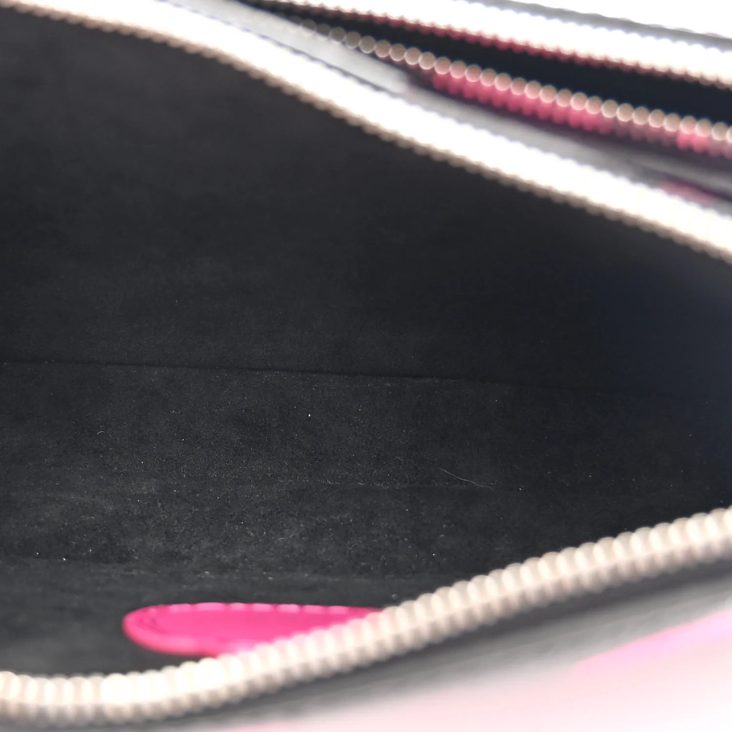 LV X YK Empreinte Multi Pochette Accessories Black Fuchsia - Image 5