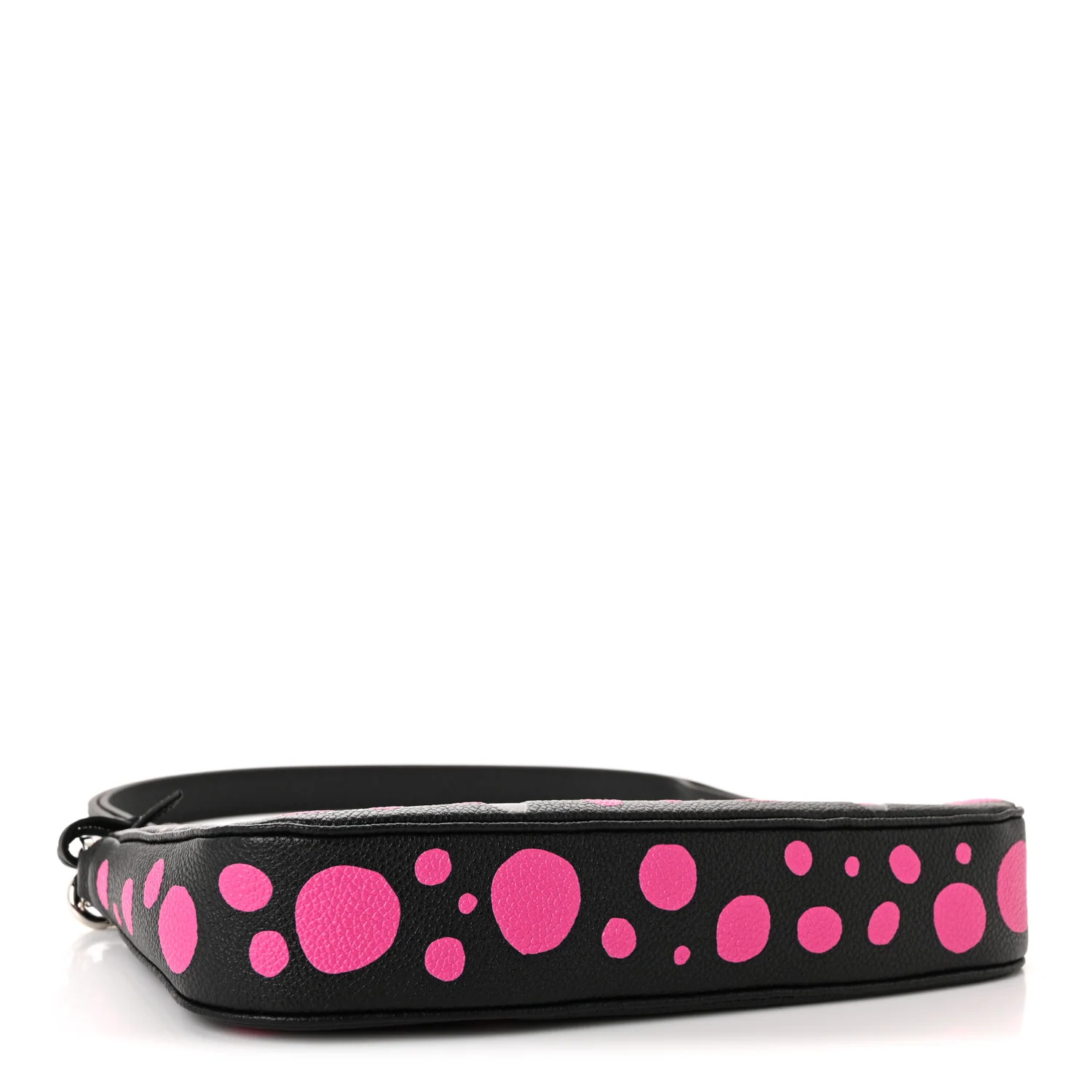 LV X YK Empreinte Multi Pochette Accessories Large Pochette Black Fuchsia - Image 4
