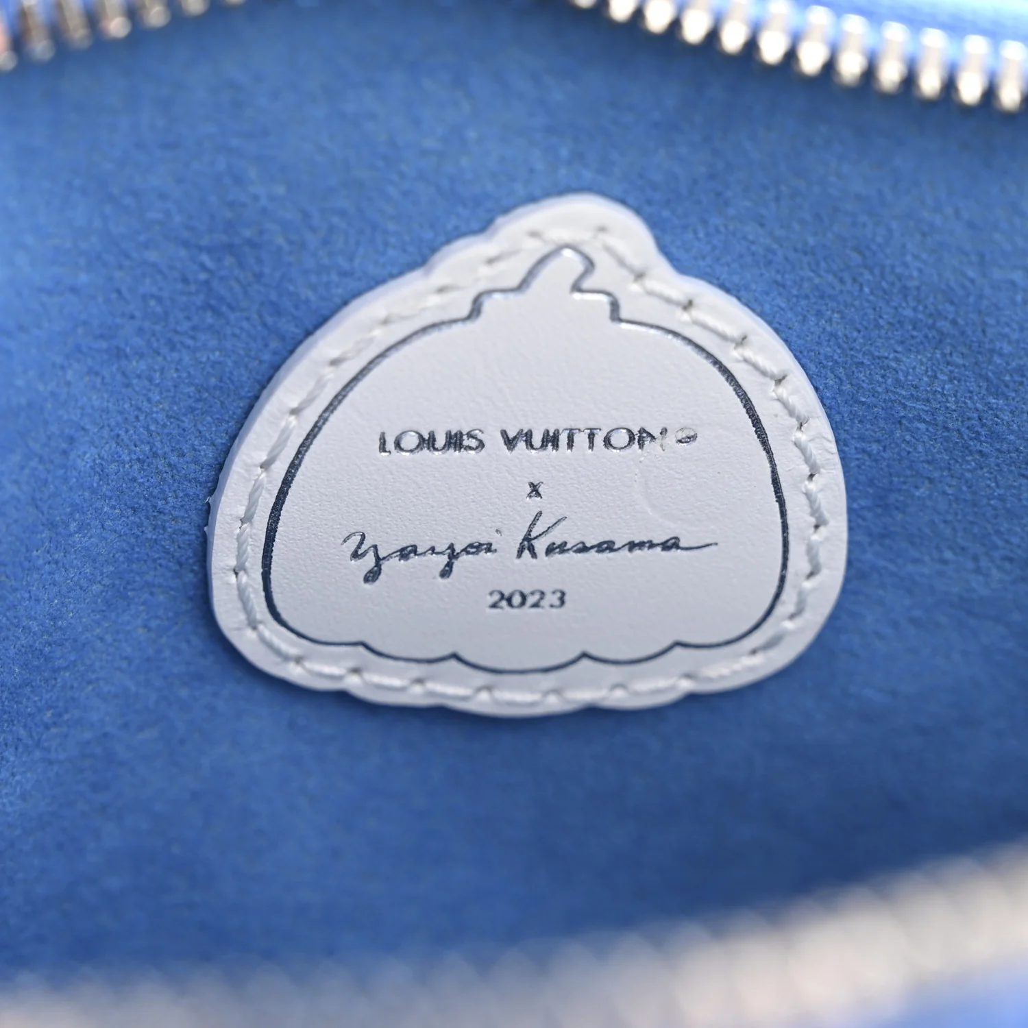 LV X YK Empreinte Speedy Bandouliere 20 Blue White - Image 6