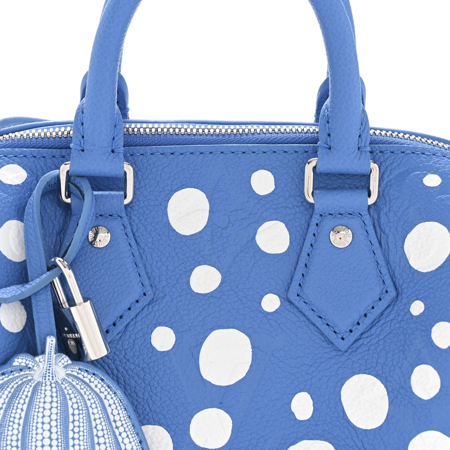 LV X YK Empreinte Speedy Bandouliere 20 Blue White - Image 8