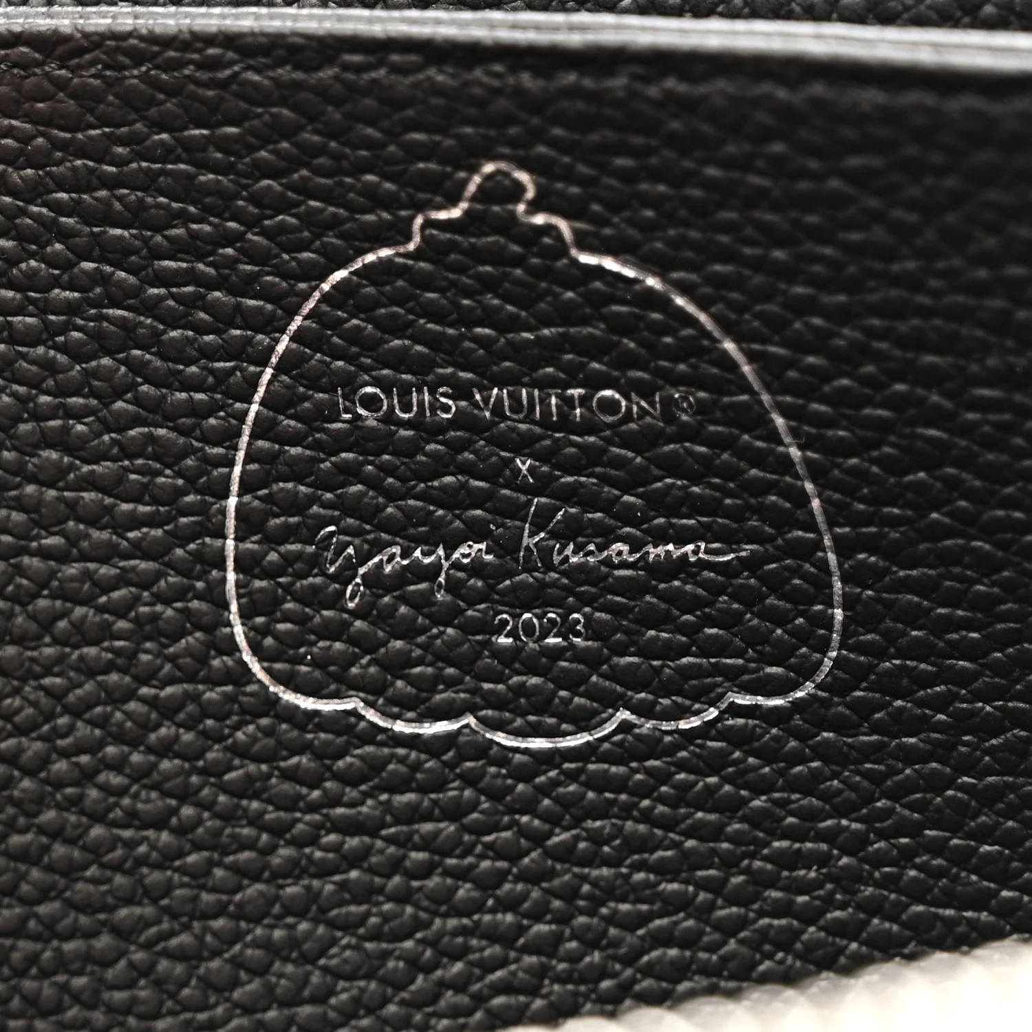 LV X YK Empreinte Zippy Wallet Black White - Image 10