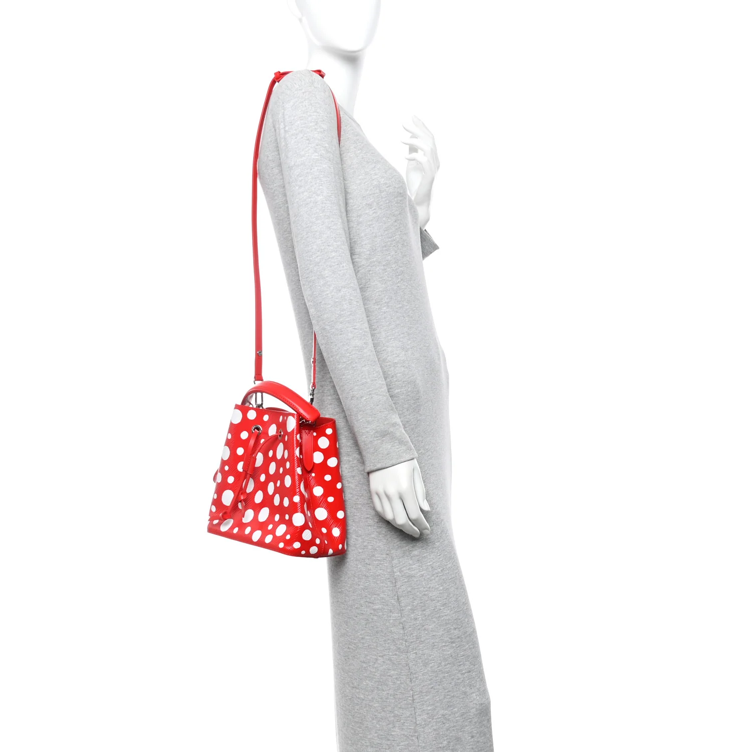LV X YK Epi Neonoe BB Rouge White - Image 2