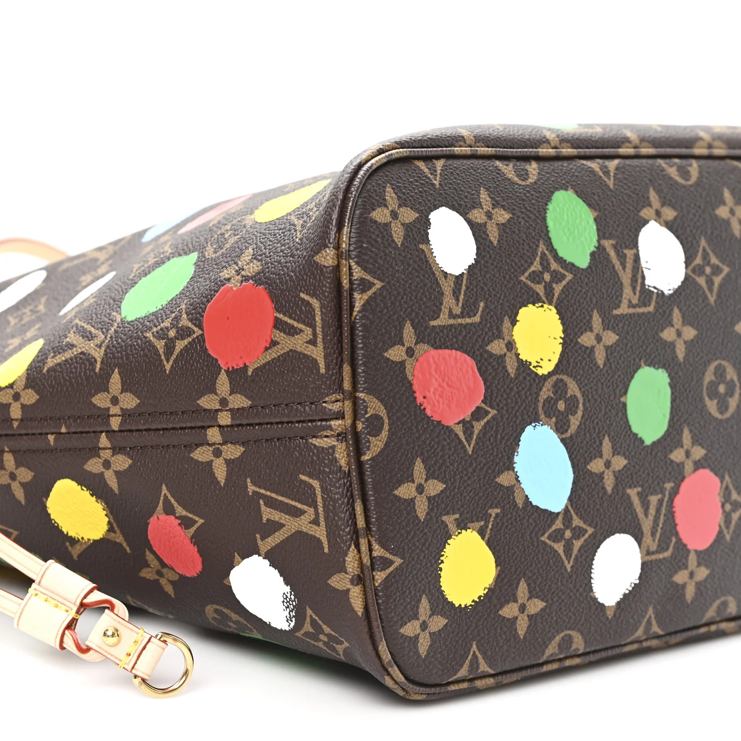 LV X YK Monogram Dots Neverfull MM - Image 9