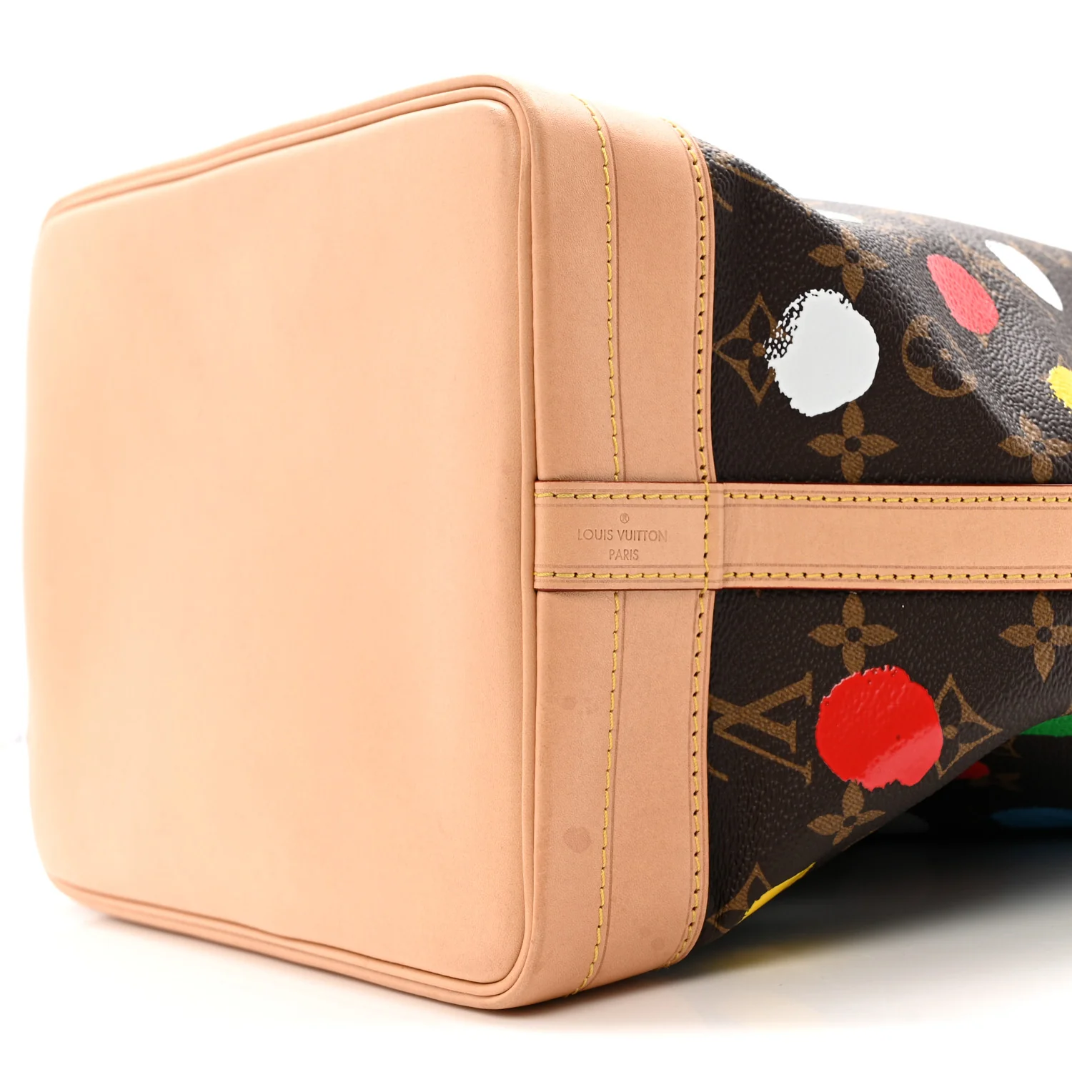 LV X YK Monogram Dots Noe Multicolor - Image 9