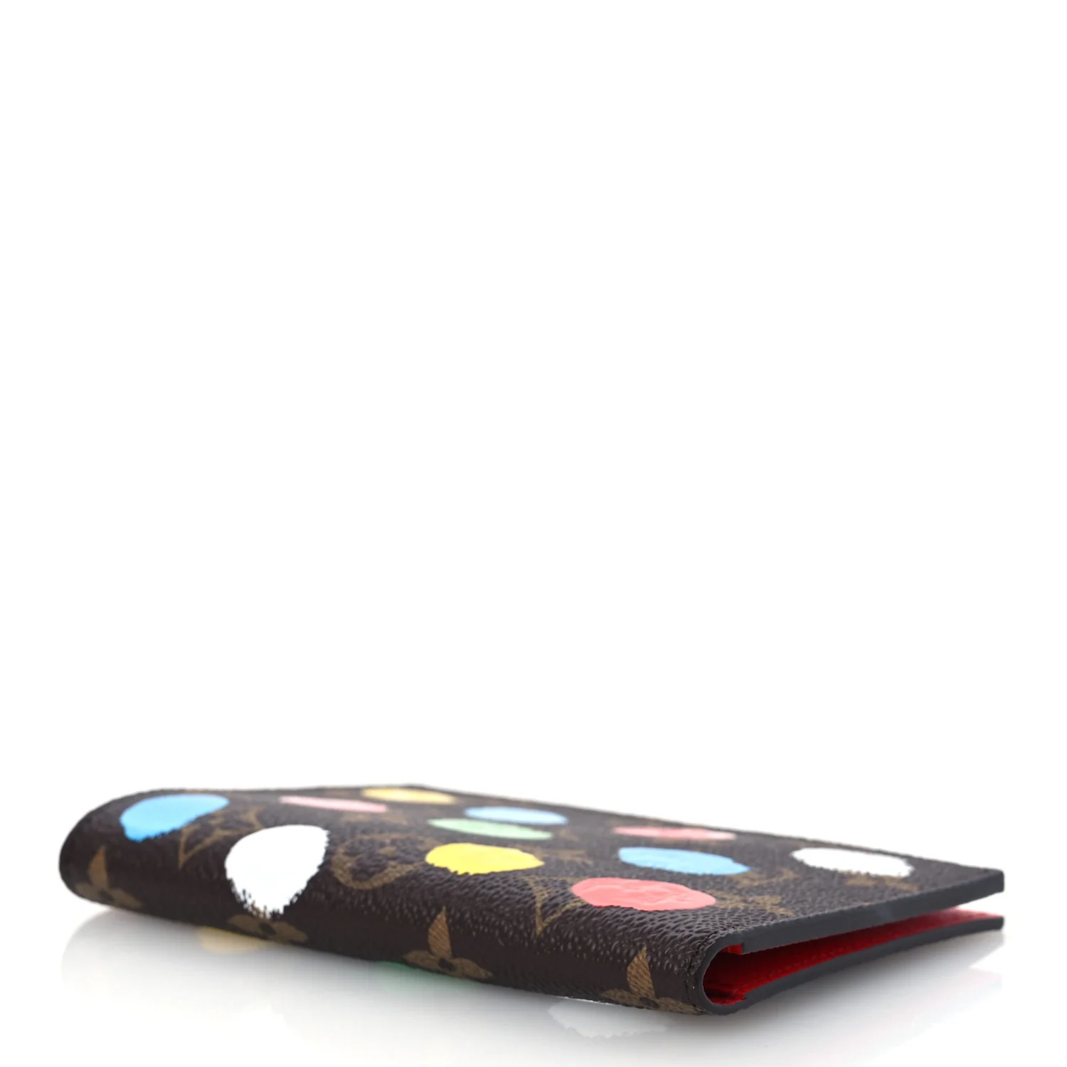 LV X YK Monogram Dots Passport Cover Multicolor - Image 4