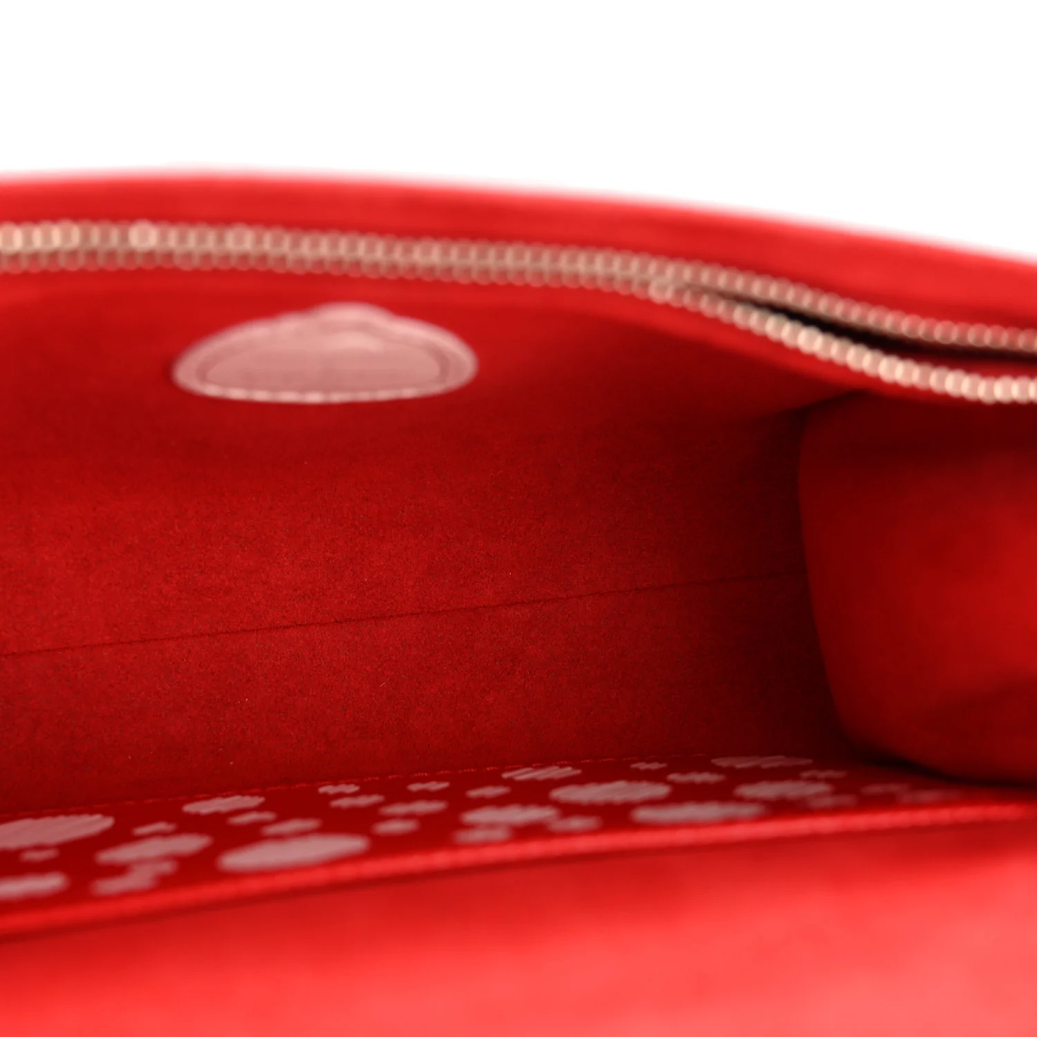 LV X YK Monogram Kusama Epi Cluny Mini White Red - Image 5