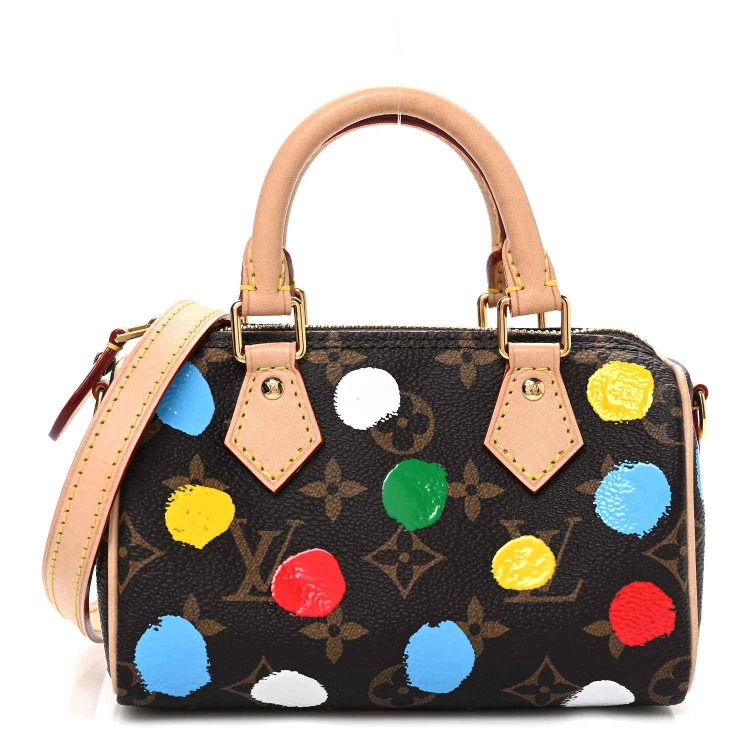 LV X YK Monogram Nano Speedy