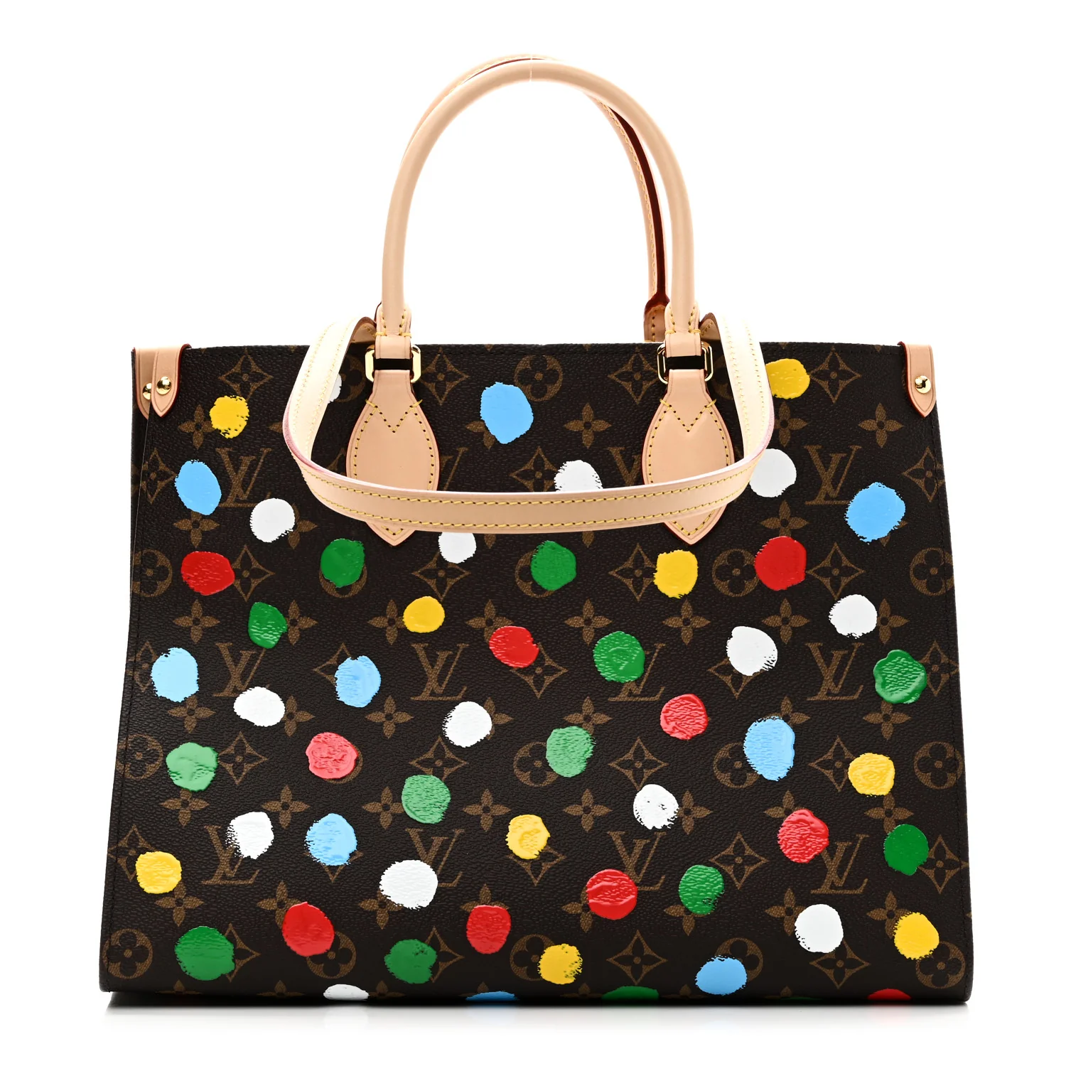 LV X YK Monogram Onthego MM Multicolor