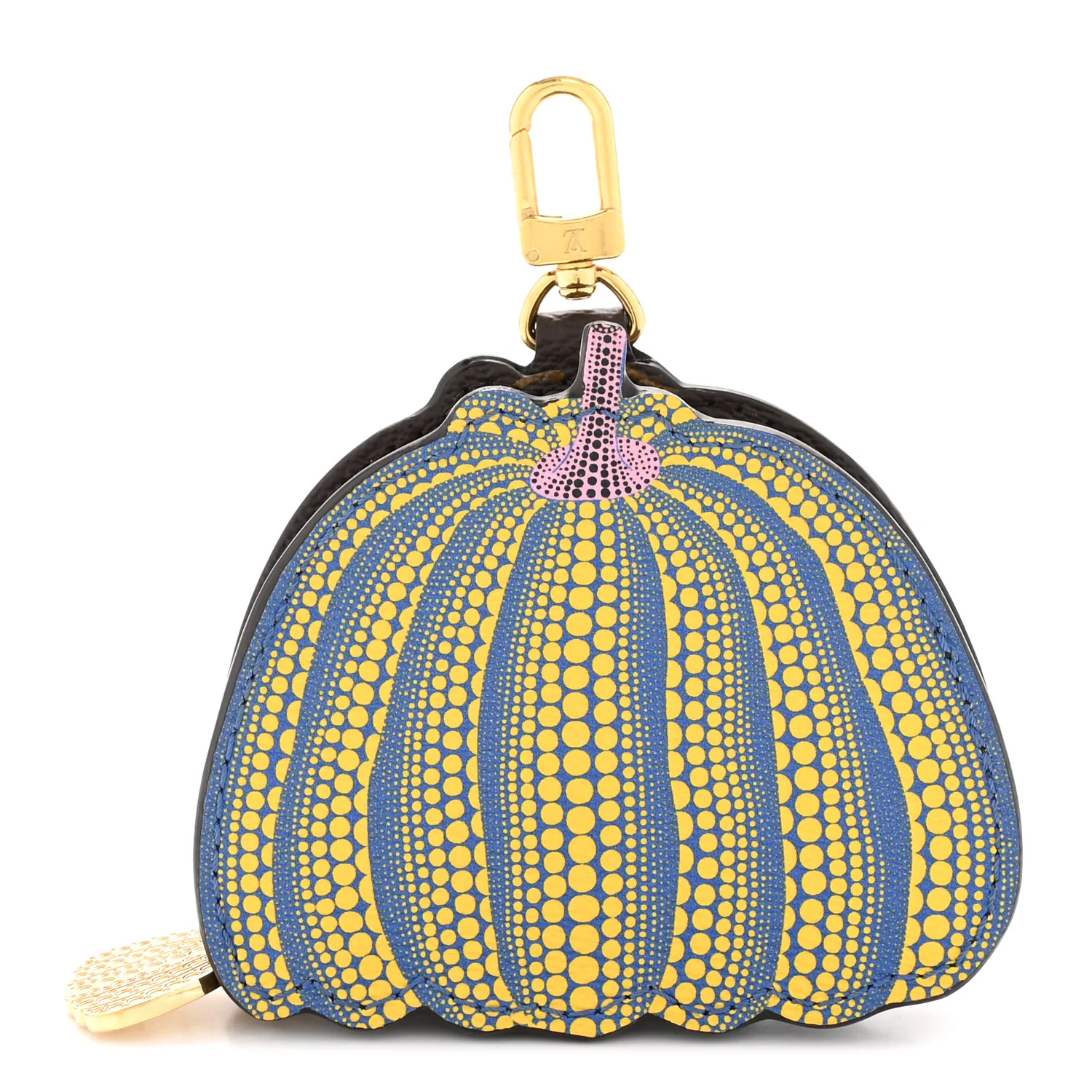 LV X YK Monogram Pumpkin Coin Purse