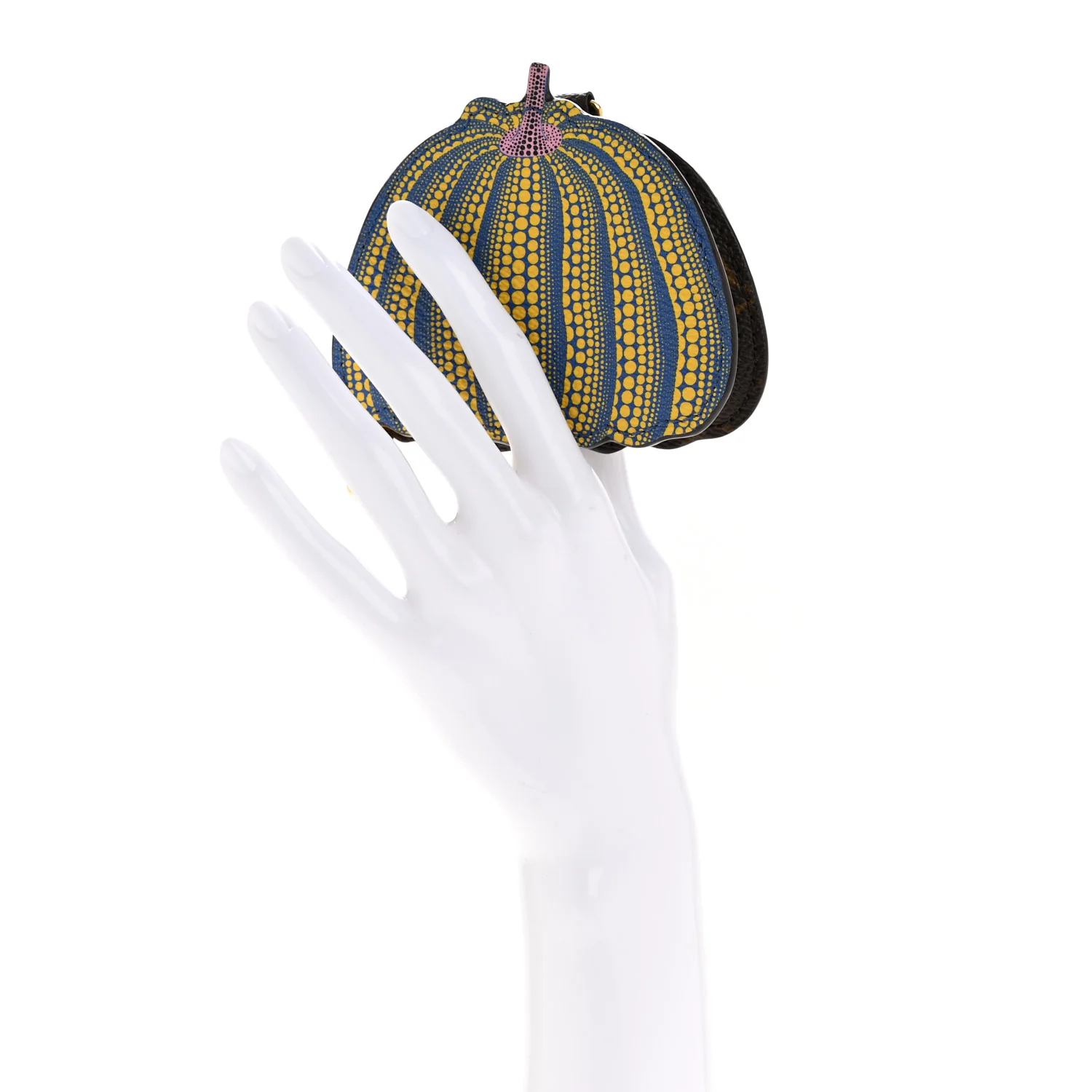 LV X YK Monogram Pumpkin Coin Purse - Image 2