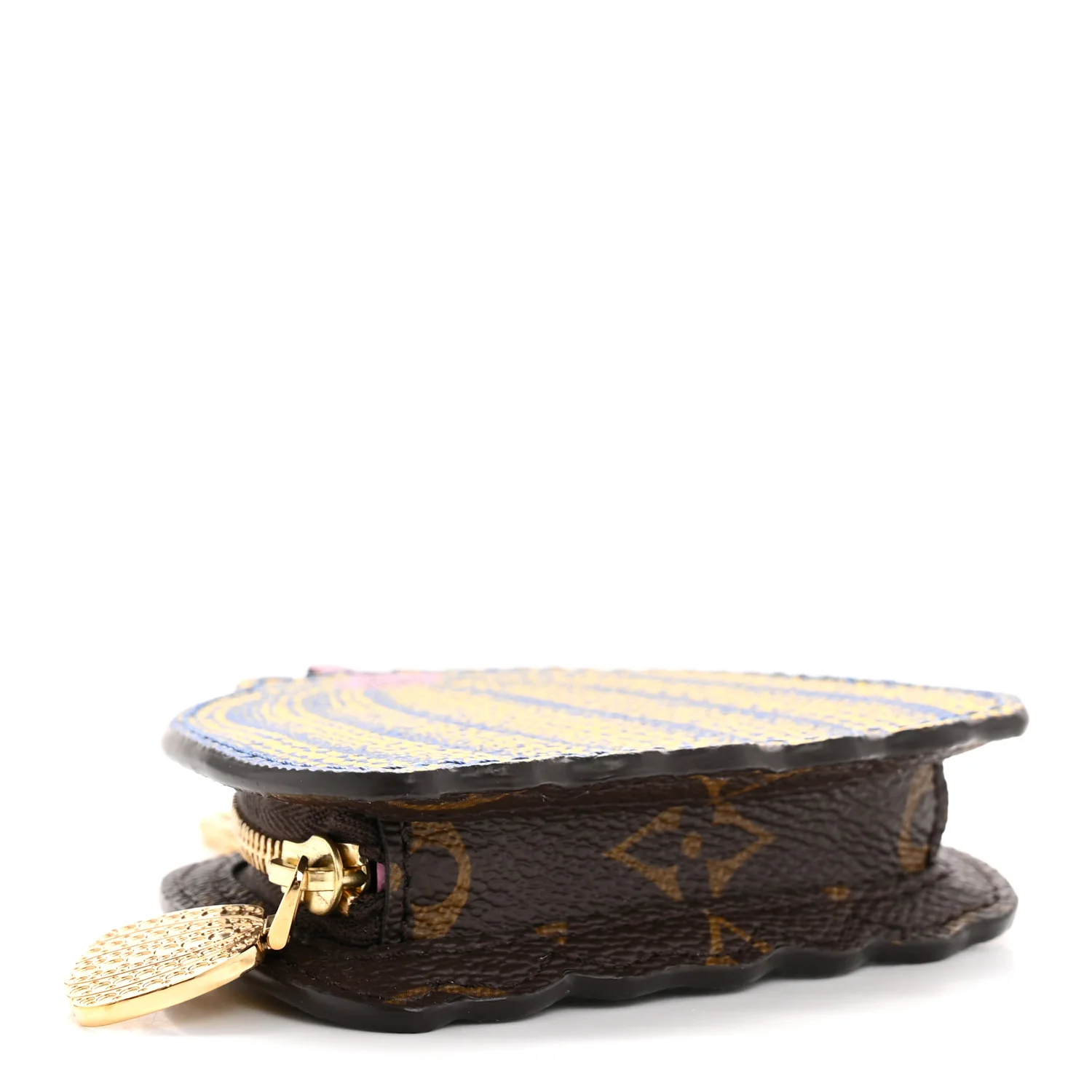 LV X YK Monogram Pumpkin Coin Purse - Image 4