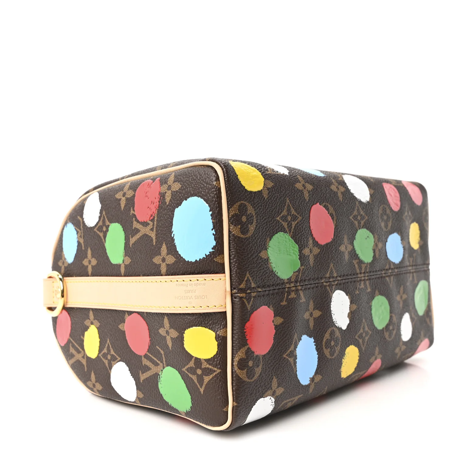 LV X YK Monogram Speedy Bandouliere 25 Multicolor - Image 8