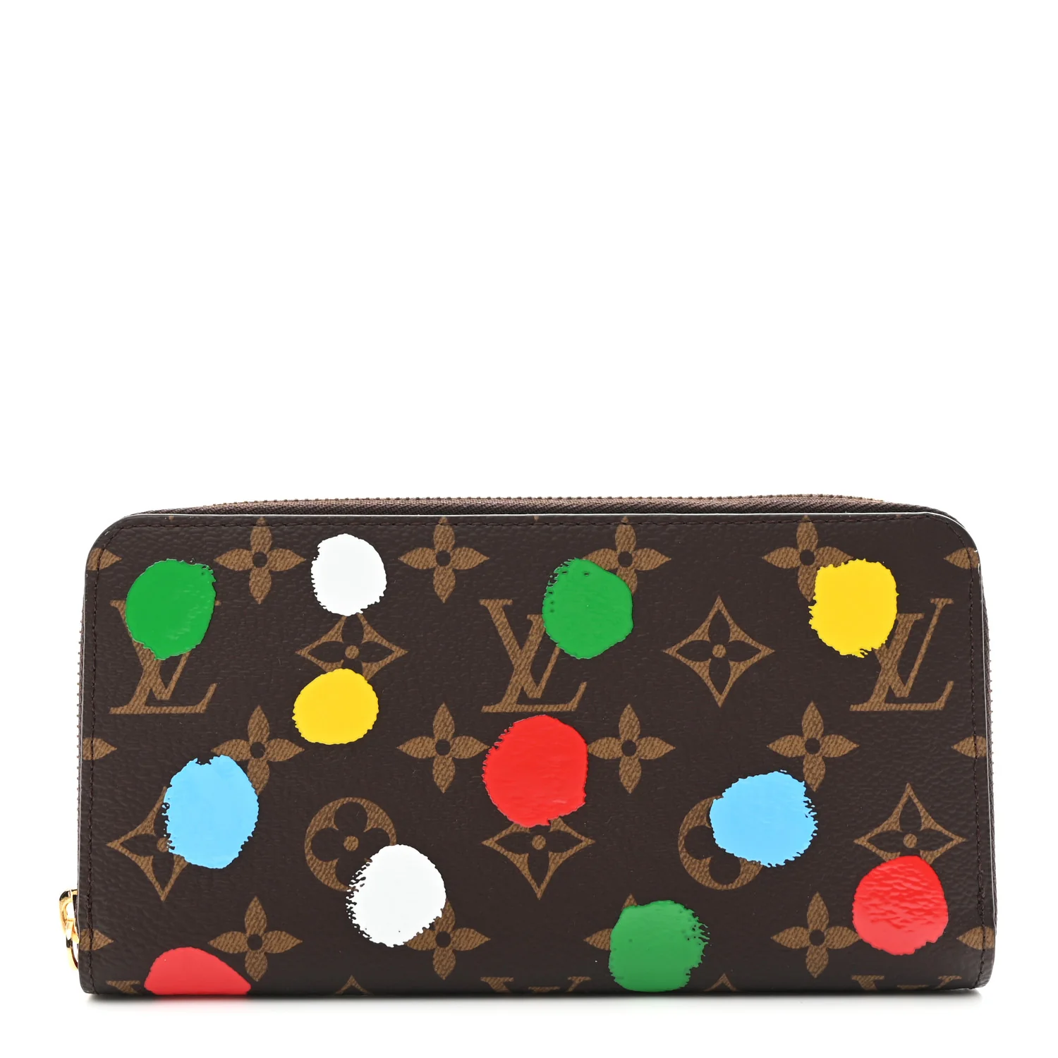LV X YK Monogram Zippy Wallet
