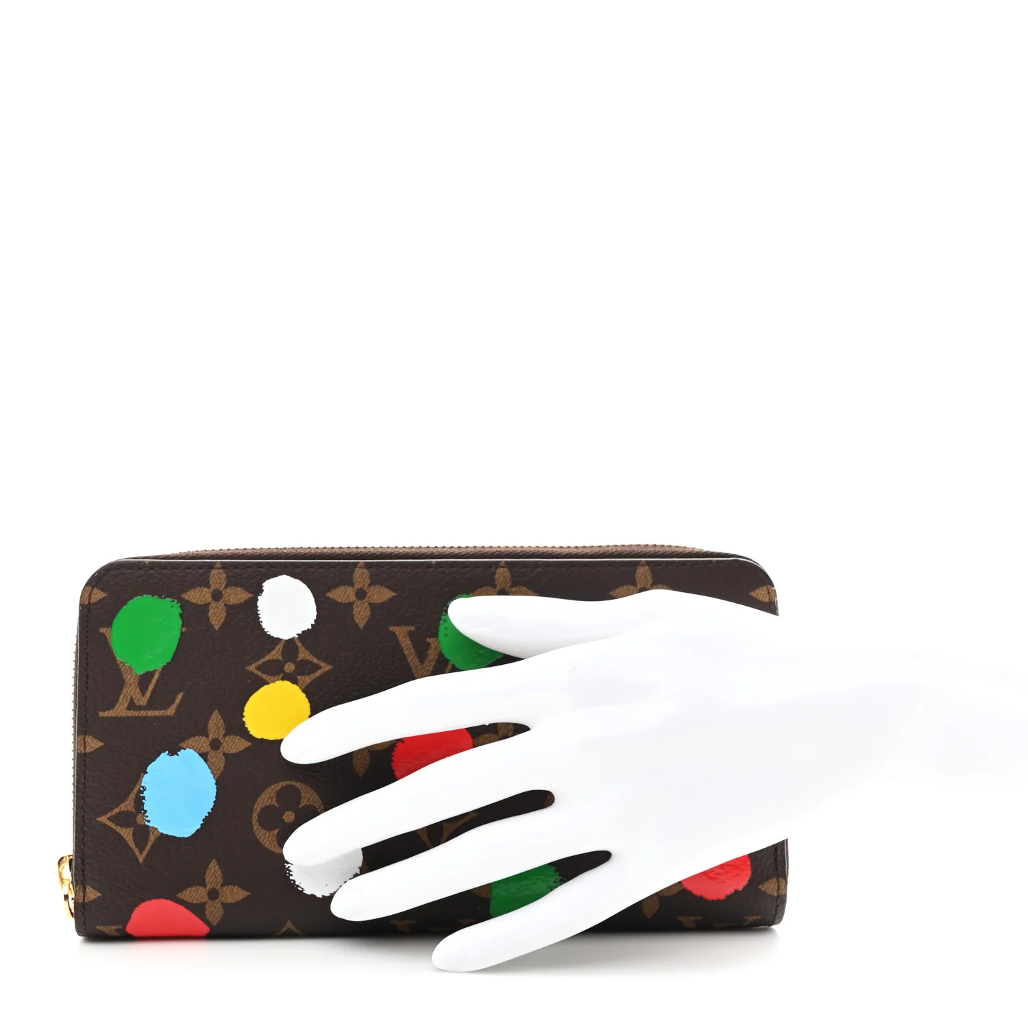 LV X YK Monogram Zippy Wallet - Image 2