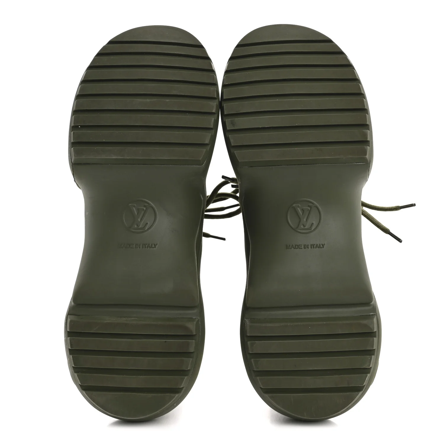 Mat Rubber Monogram LV Archlight Sneaker Boots 38 Kaki - Image 6