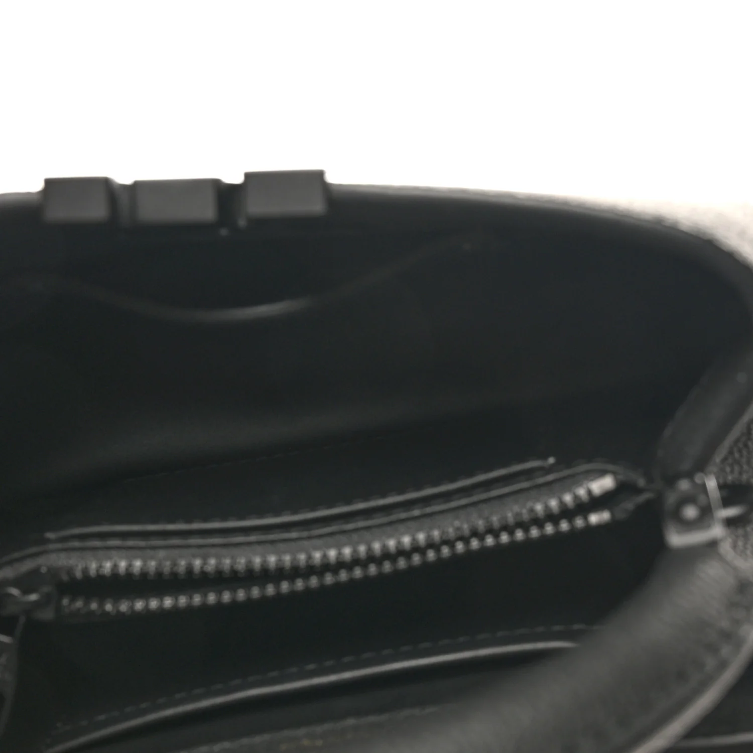 Matte Taurillon Capucines East West Mini All Black - Image 5