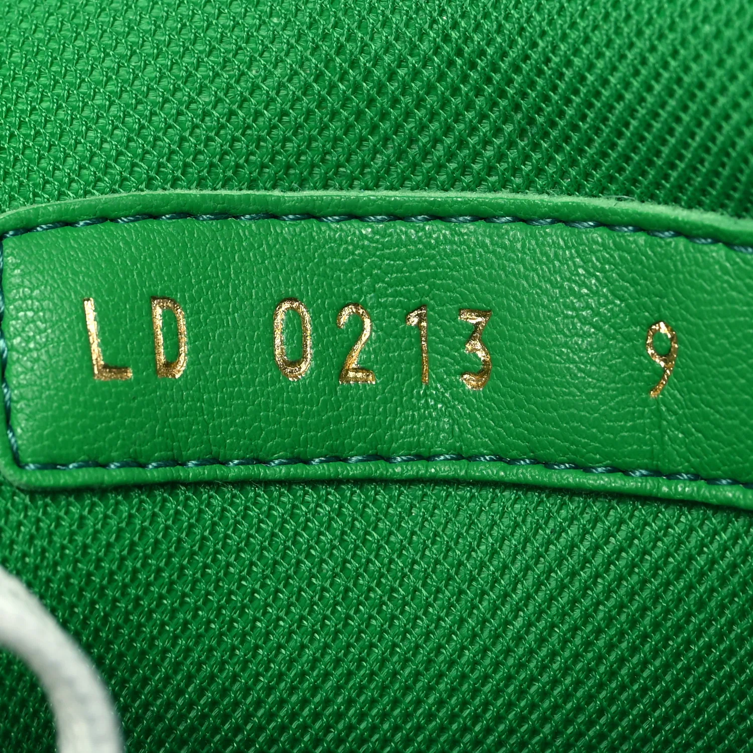 Mens LV Trainer Upcycling Sneakers 9 White Green - Image 7