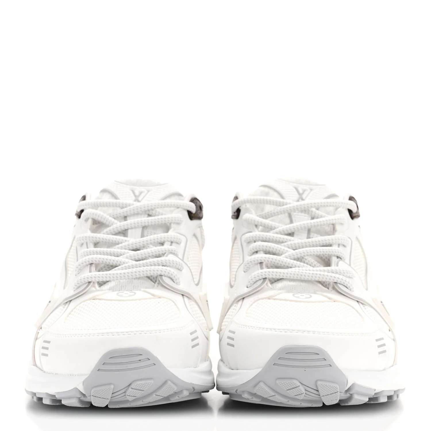 Mesh Monogram LV Olympia Sneakers 36 White - Image 3
