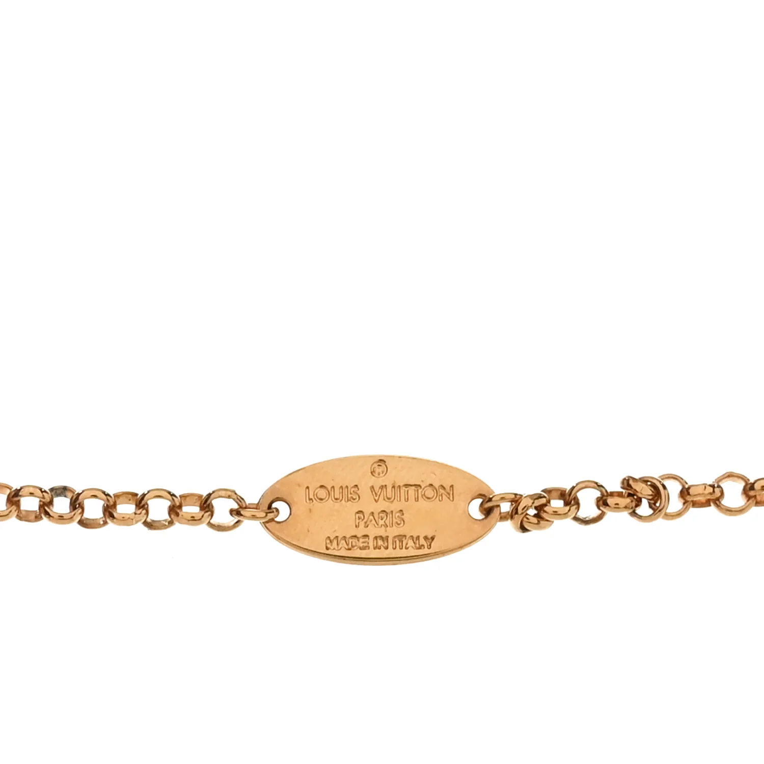 Metal Baby Louis Necklace Gold - Image 4