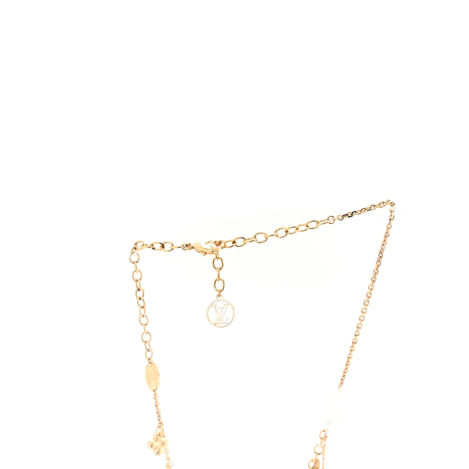 Metal Blooming Supple Necklace Gold - Image 6