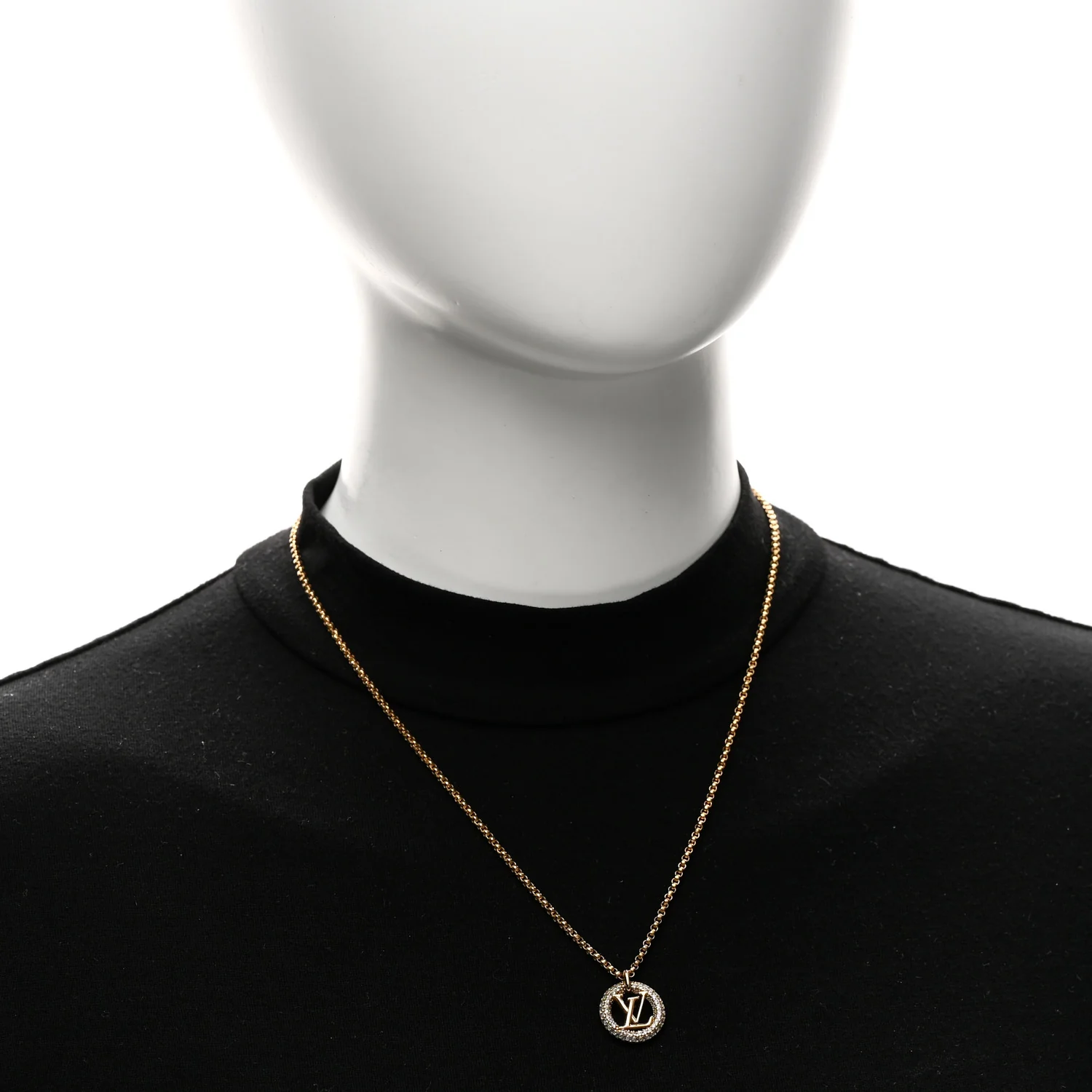 Metal Crystal Louise By Night Necklace - Image 2