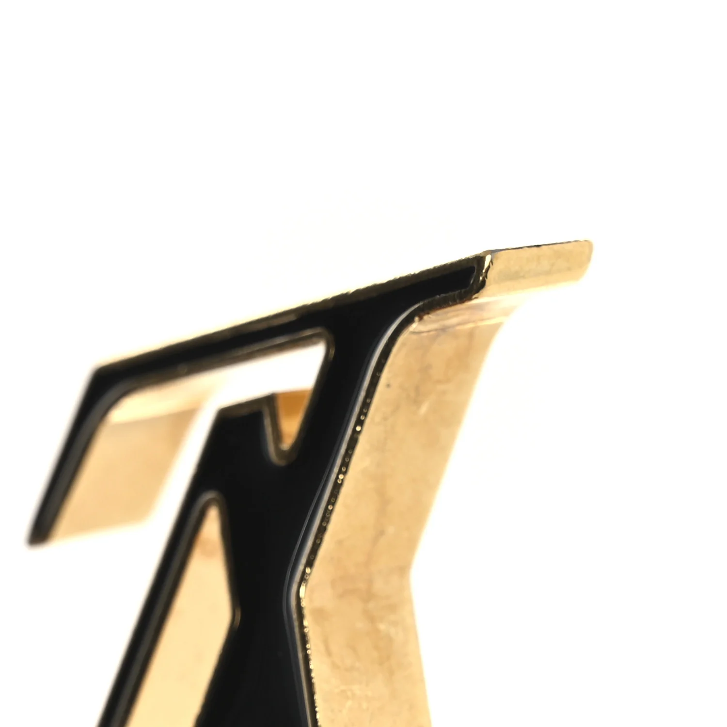Metal Enamel Fleur De Monogram Bag Charm - Image 5