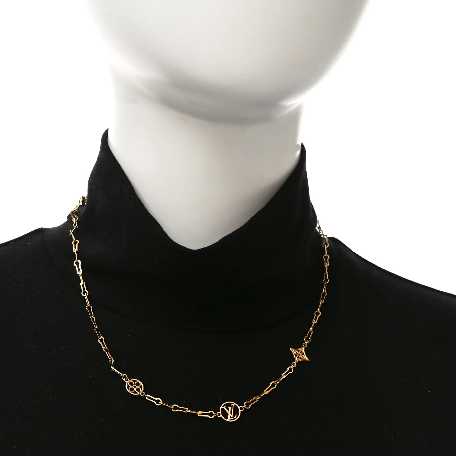 Metal Forever Young Short Necklace Gold - Image 2
