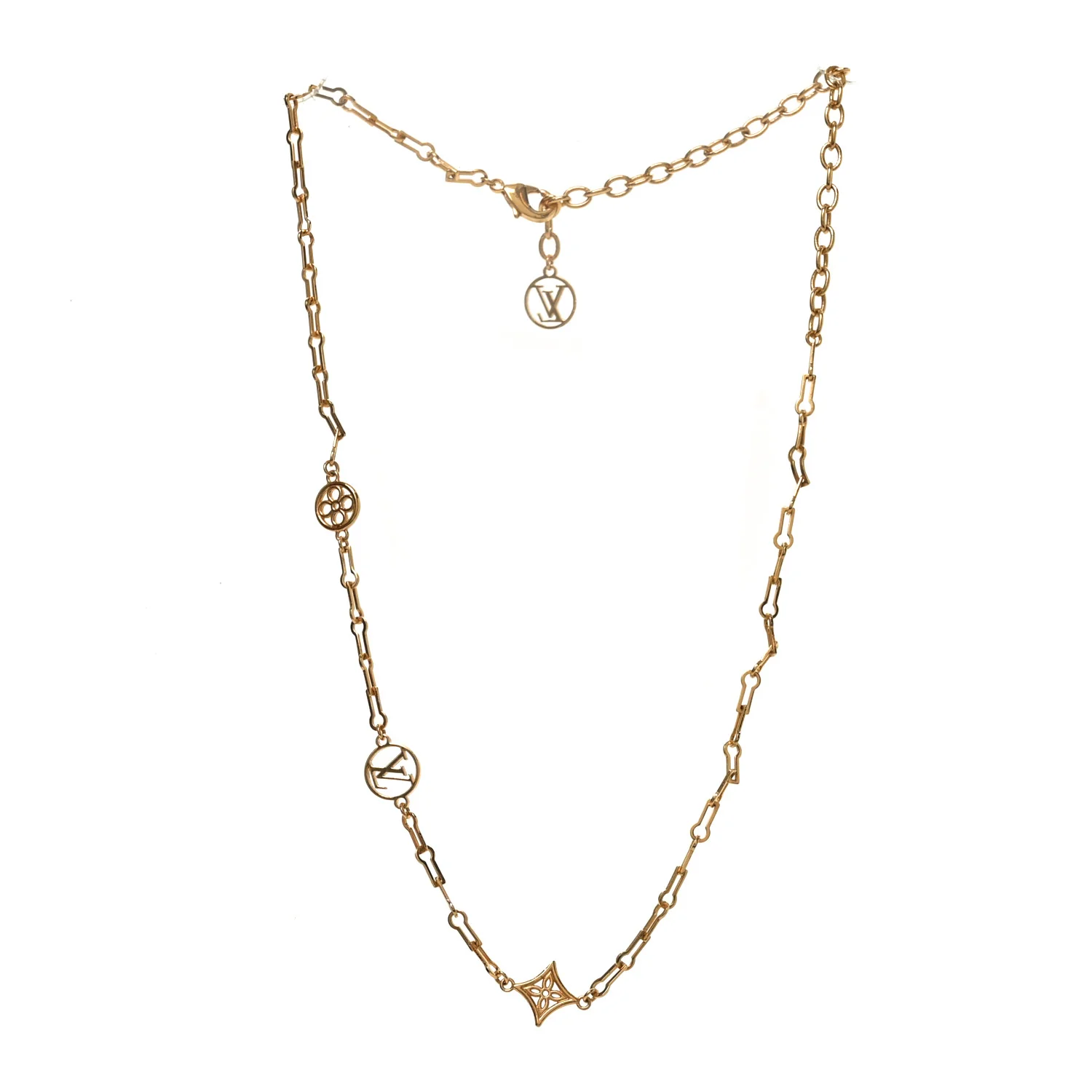 Metal Forever Young Short Necklace Gold - Image 3