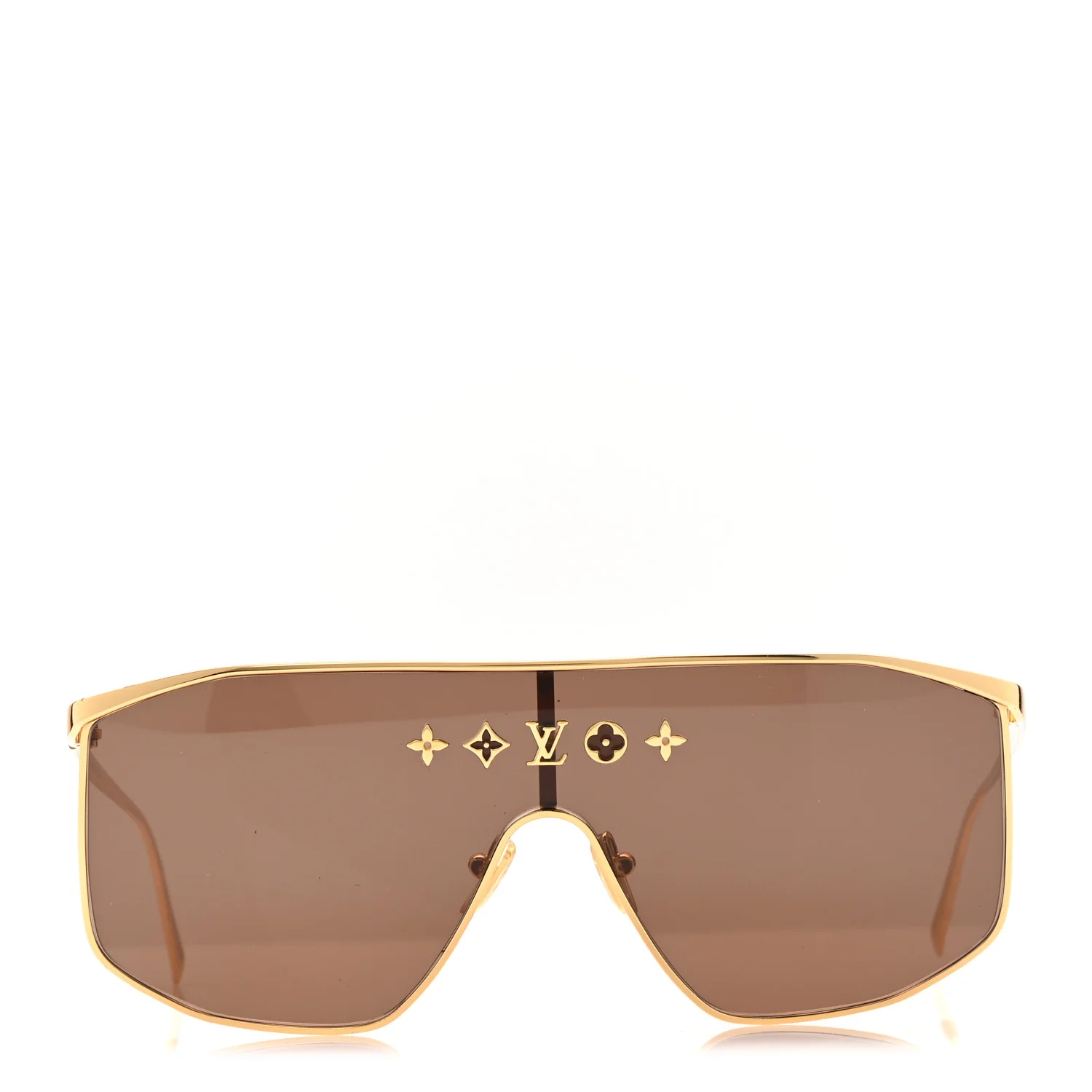 Metal LV Golden Mask Sunglasses Z1717U Gold - Image 2