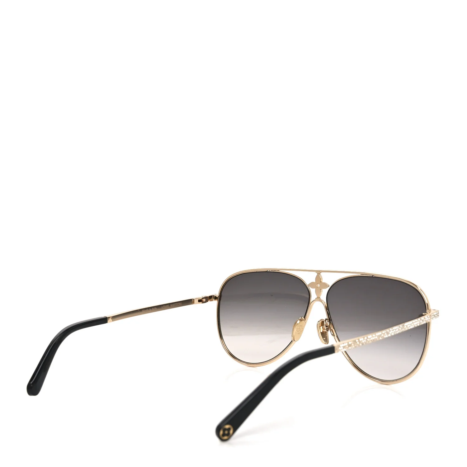 Metal LV Star Pilot Sunglasses Z1869U Gold - Image 4