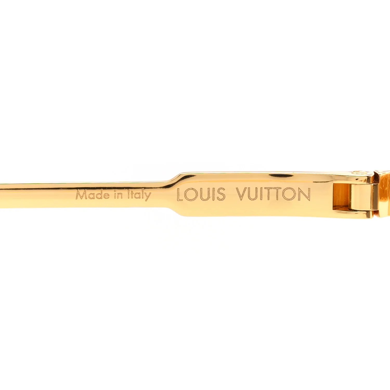 Metal Square Sunglasses Z2207U Gold - Image 5
