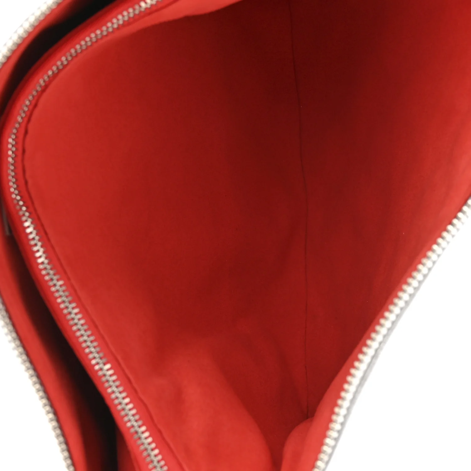 Metallic Lambskin Embossed Monogram Coussin PM Silver - Image 5