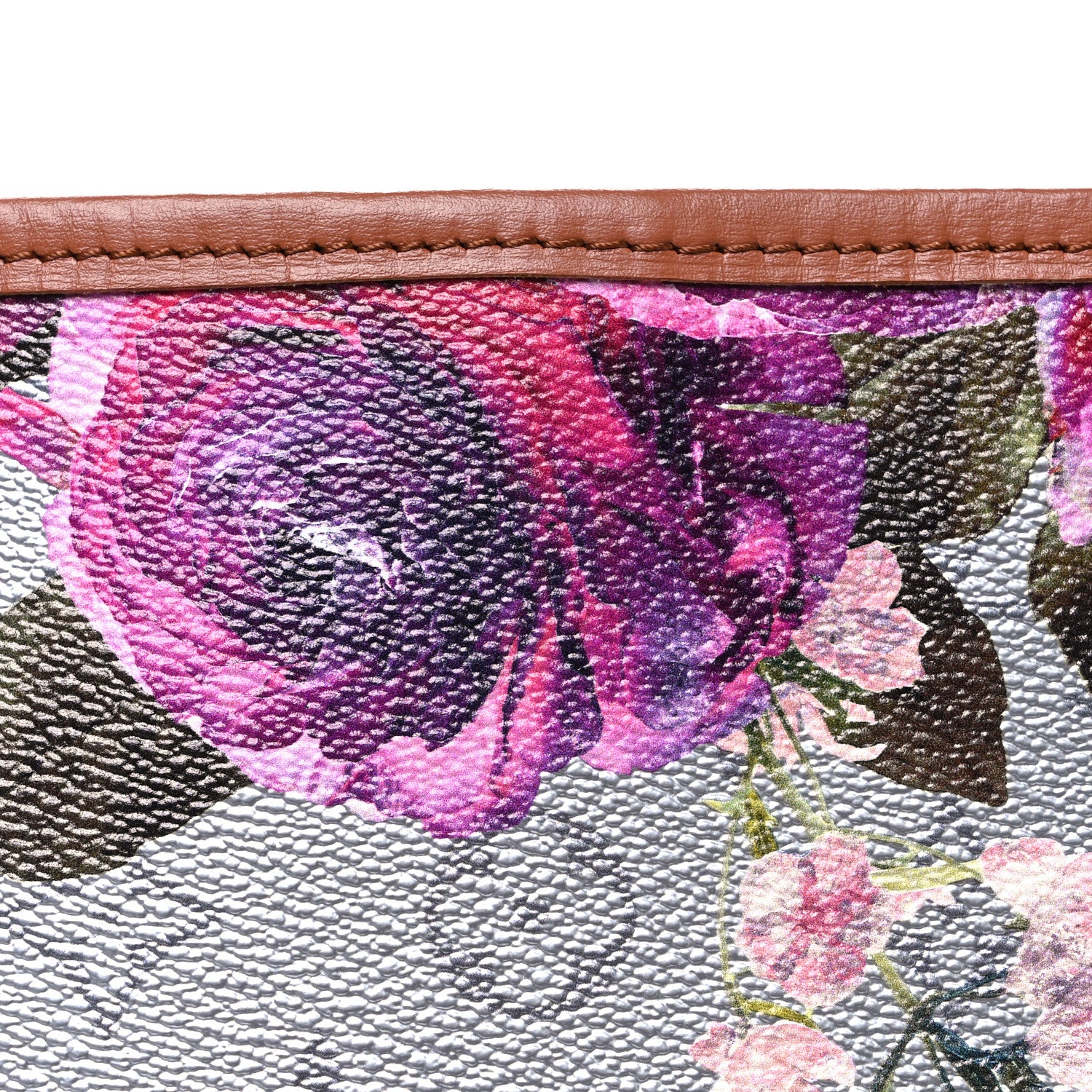 Metallic Monogram LV Garden Neverfull MM Silver - Image 8