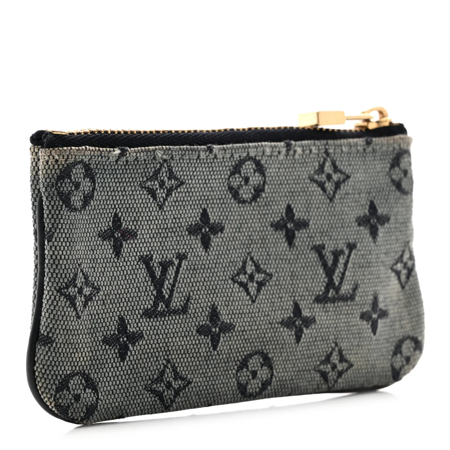 Mini Lin Key Pouch Blue - Image 3